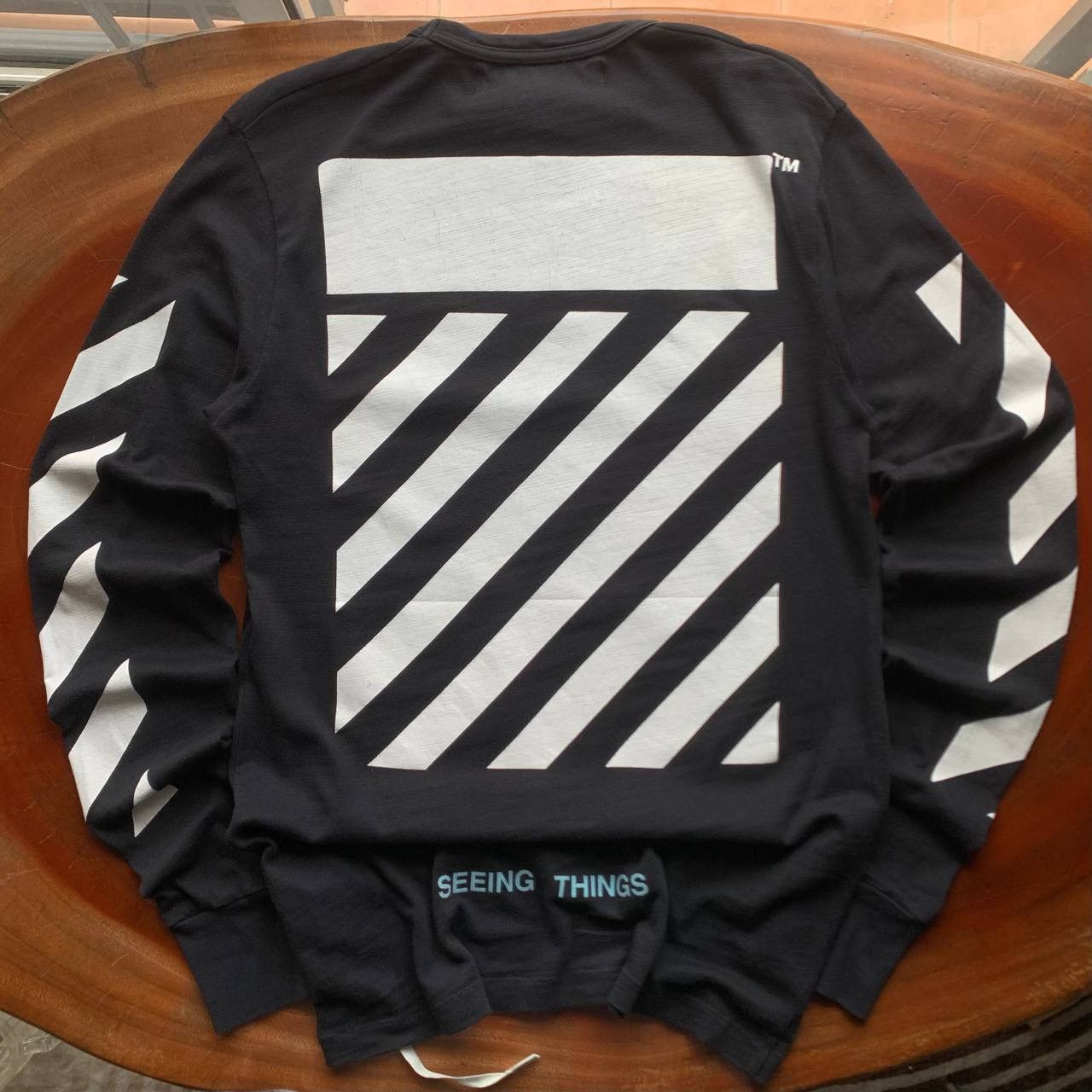Off-White Off White Seeing Things Caravaggio 2013 Long Sleeve T Shirt Size US S / EU 44-46 / 1 - 2 Thumbnail
