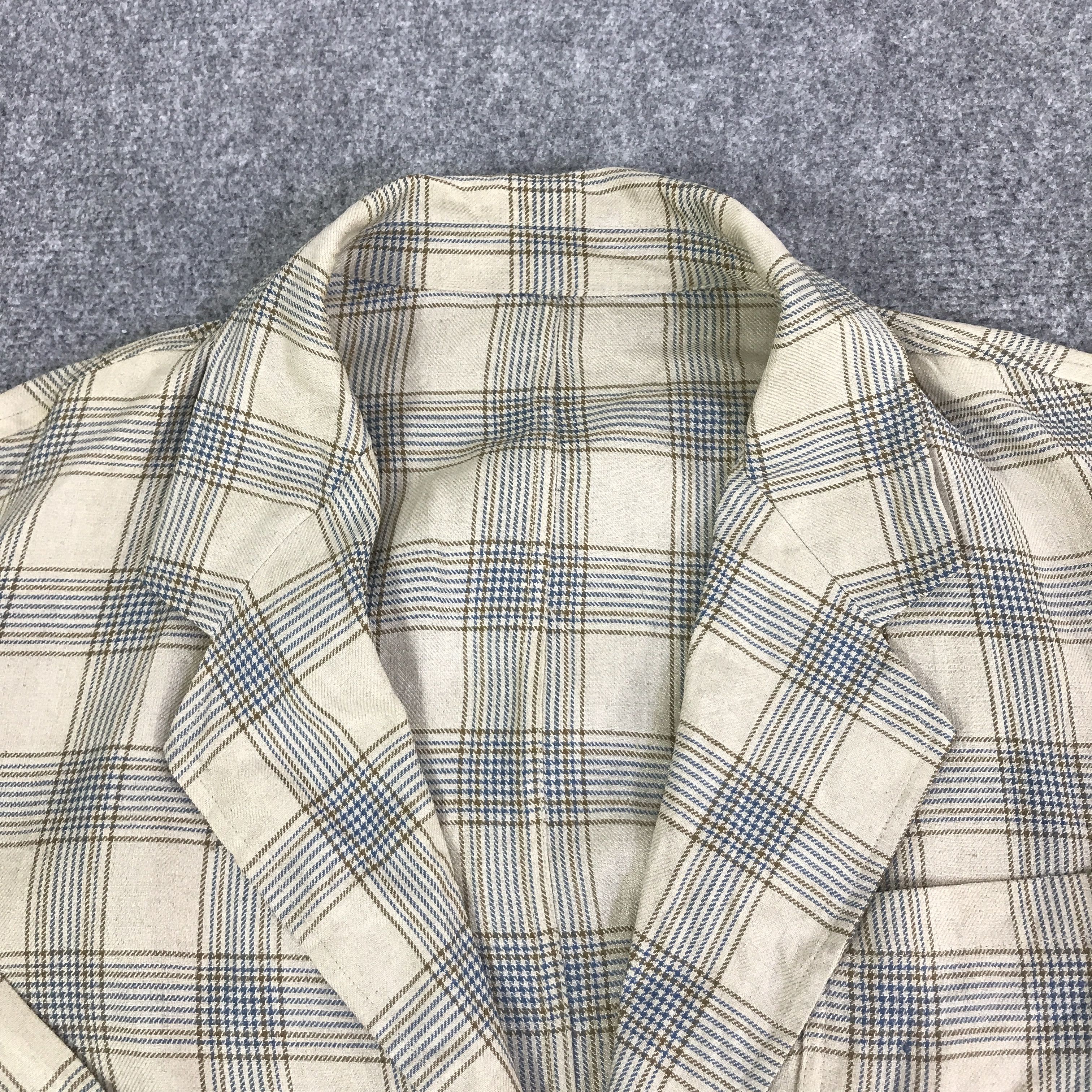 Kenzo Kenzo paris Tartan Blazer Coat jacket K109B13 Size US L / EU 52-54 / 3 - 6 Thumbnail