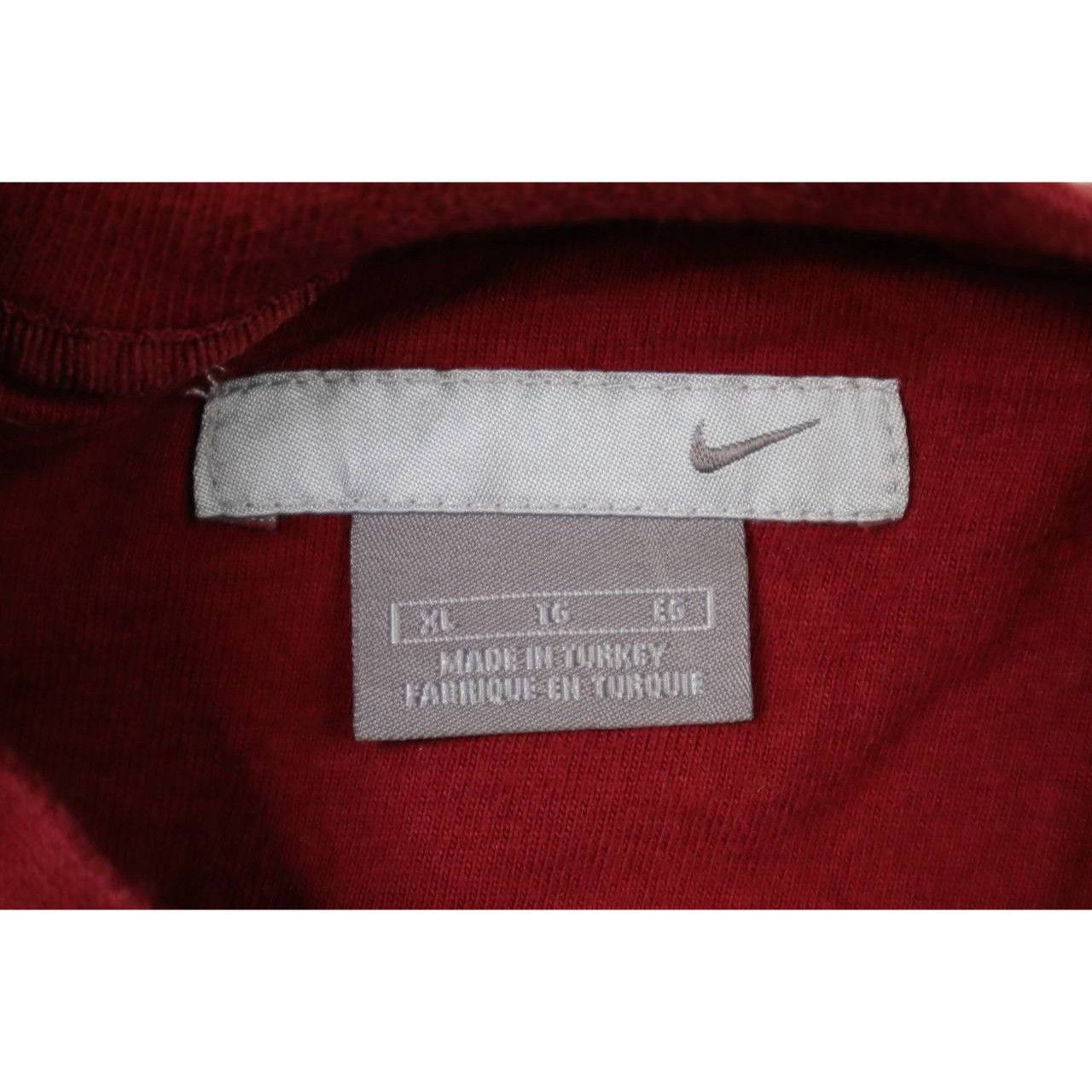 Nike 90s Vintage Nike Swoosh Crewneck - XL Red Y2K Retro Size US XL / EU 56 / 4 - 3 Thumbnail