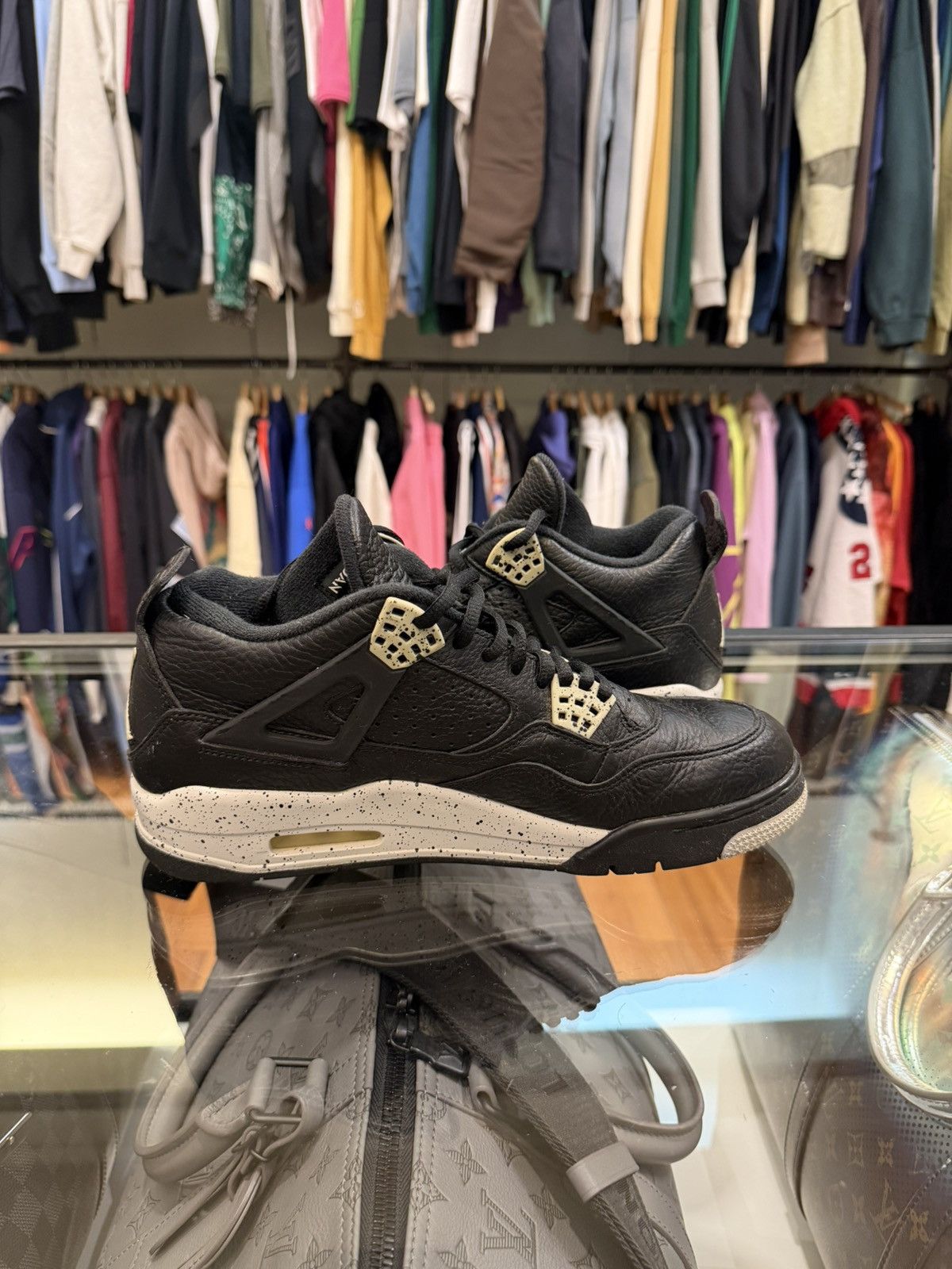 Jordan Brand Jordan 4 Retro LS Oreo Size US 9.5 / EU 42-43 - 4 Thumbnail
