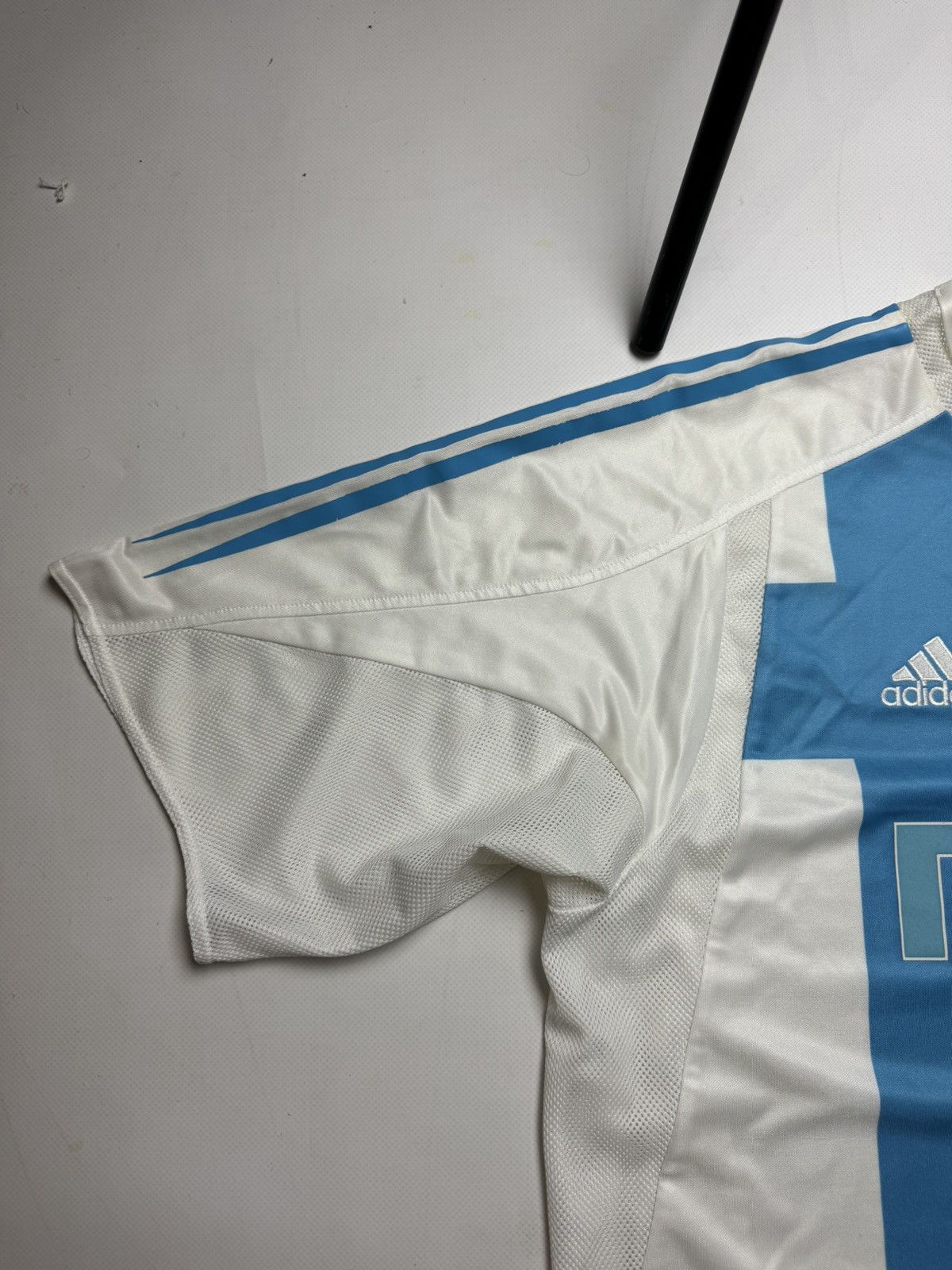 Adidas Rare vintage Adidas Olympique Marseille 2002 soccer jersey Size US L / EU 52-54 / 3 - 5 Thumbnail