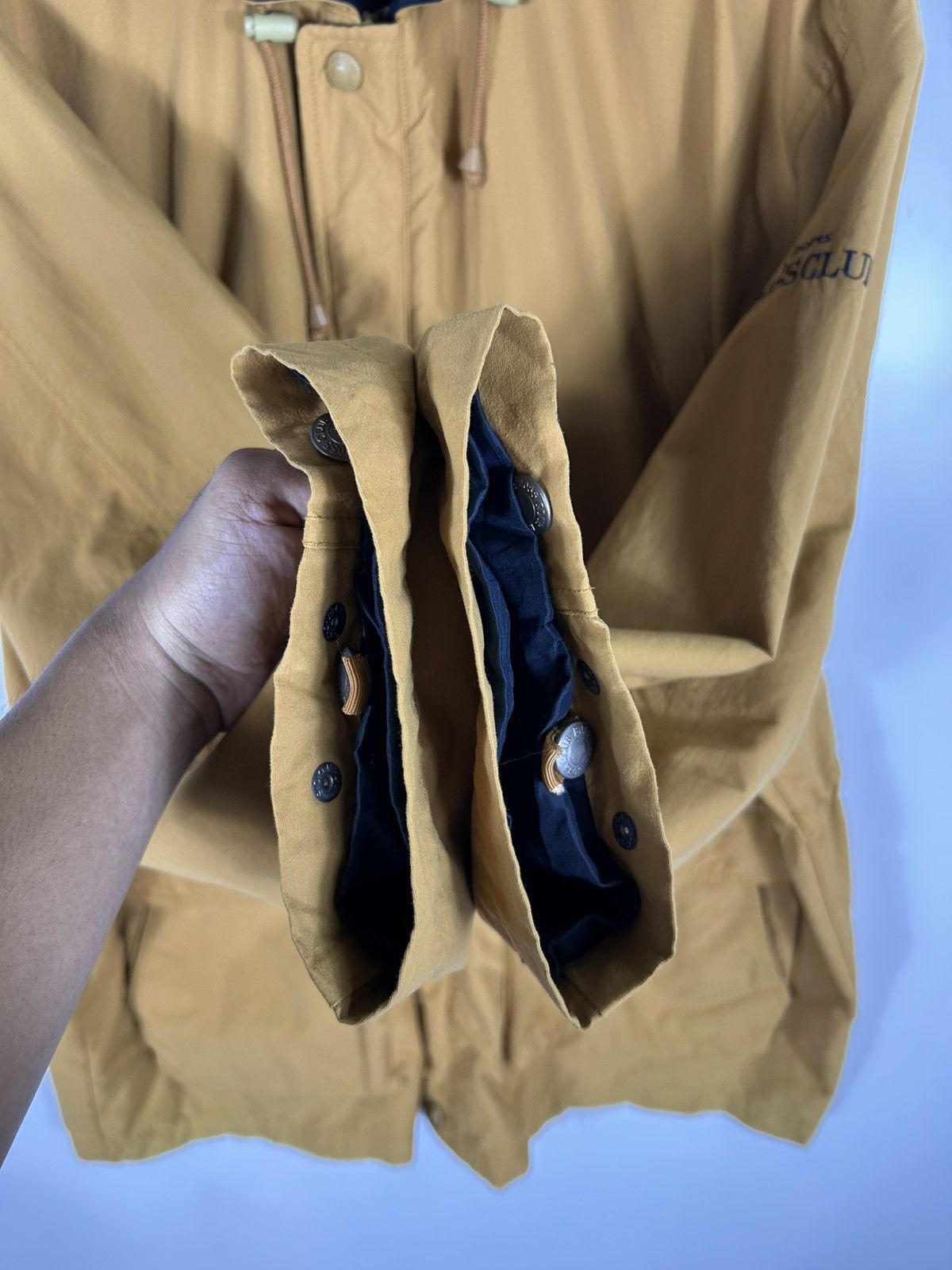 Japanese Brand × Vintage ⚡️Vintage Boss Club Hooded Zipper Parka Jacket Size US L / EU 52-54 / 3 - 9 Thumbnail