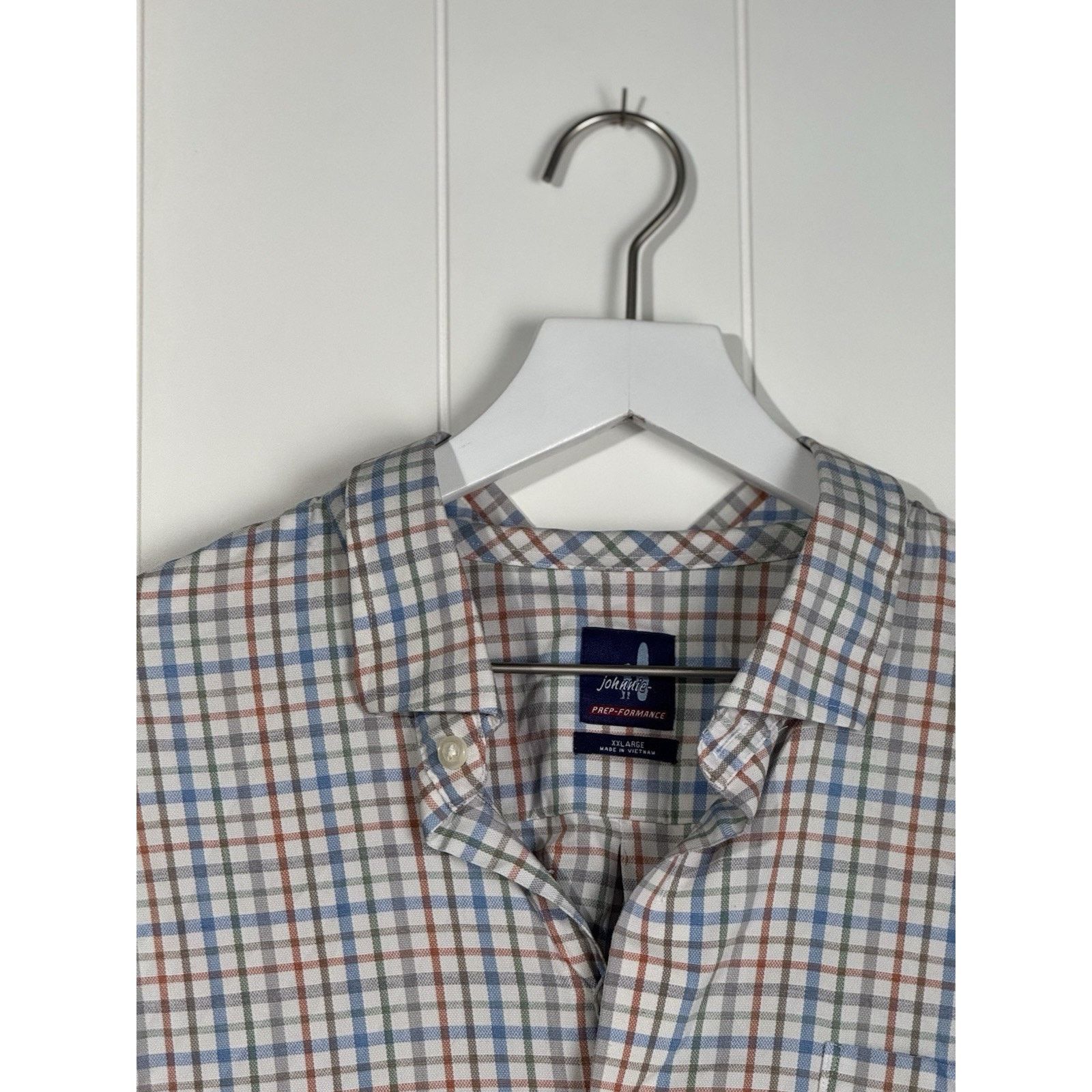 johnnie-O Johnnie-O Prep-Formance Plaid Shirt XXL Button Down Size US XXL / EU 58 / 5 - 4 Thumbnail
