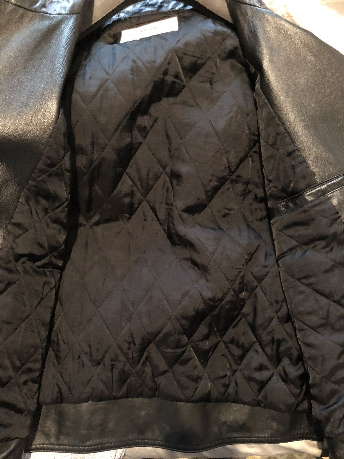 Celine Cafe racer leather jacket Size US M / EU 48-50 / 2 - 6 Thumbnail