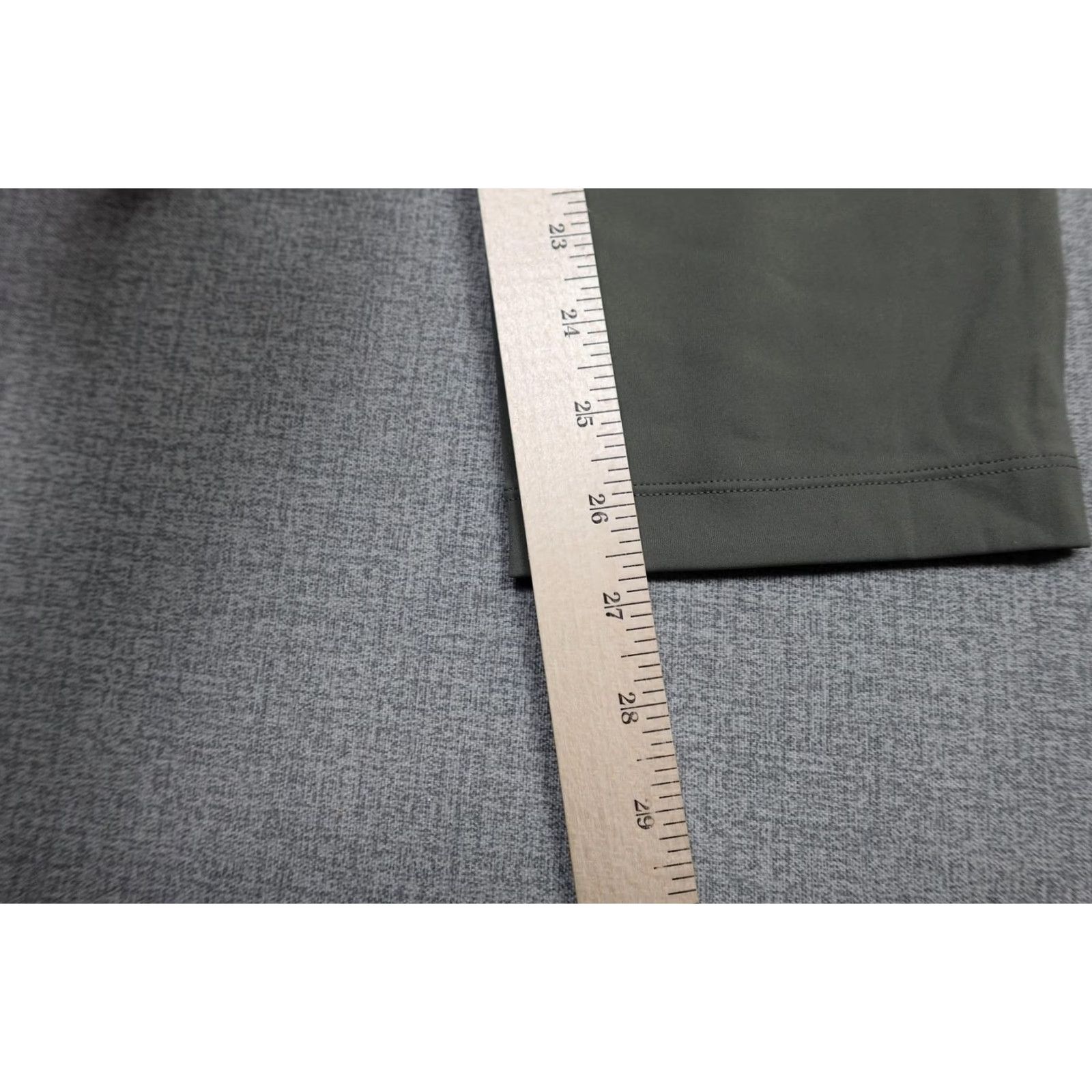 Lululemon Lululemon On The Fly Pants Womens 4 Green Straight Leg Woven Ankle Elastic Pockets 7/8 Size 27" / US 4 / IT 40 - 4 Thumbnail