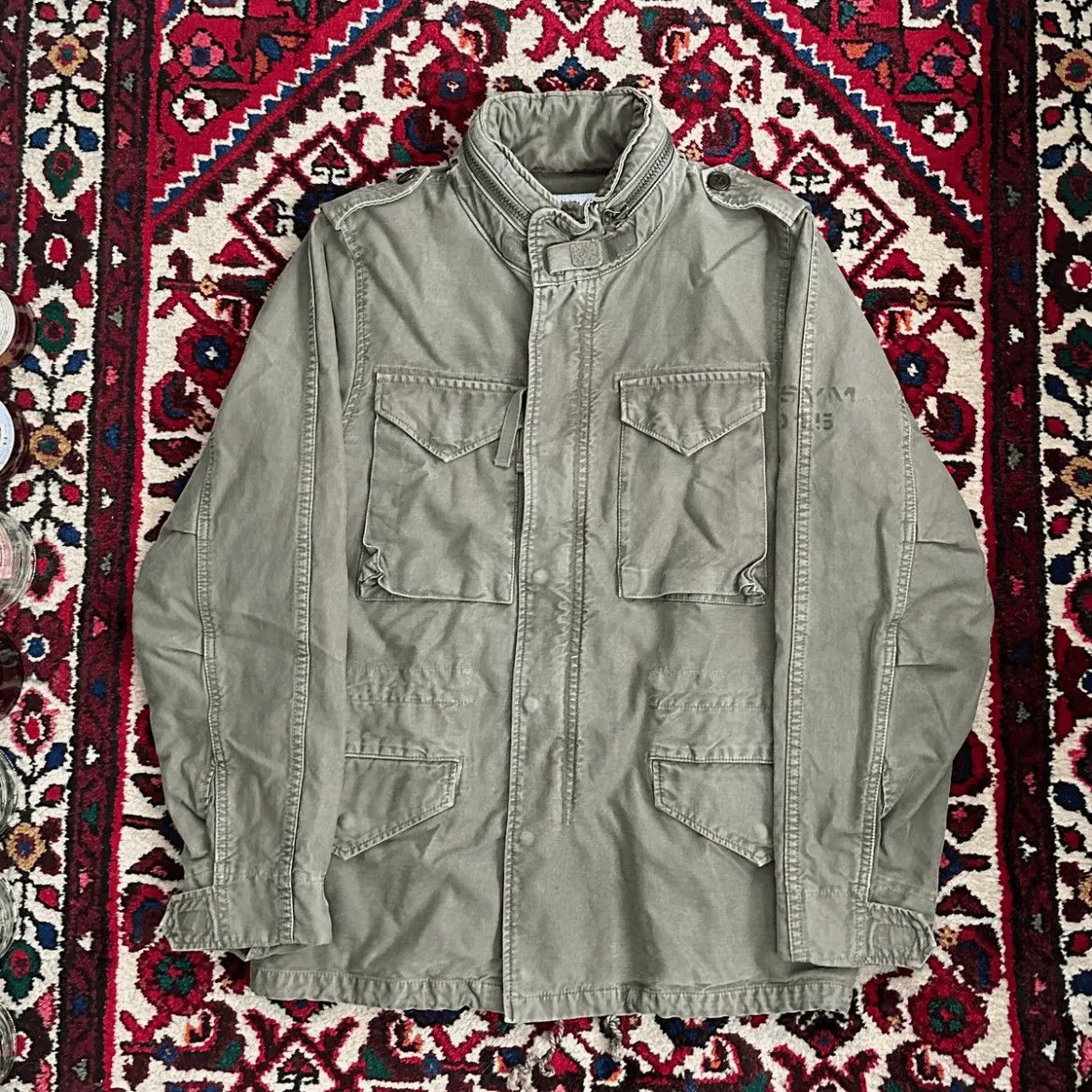 Sz 1 Visvim 15AW Bickle M65 Military Jacket-2505