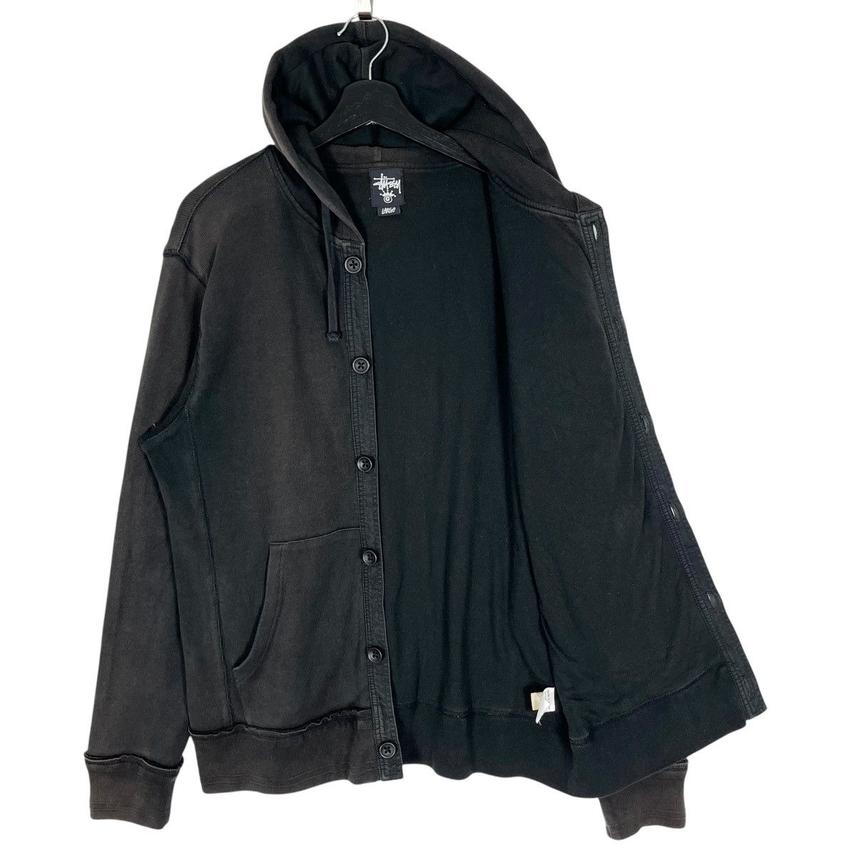 Stussy Stussy Button Hoodie Jacket Size US L / EU 52-54 / 3 - 6 Thumbnail