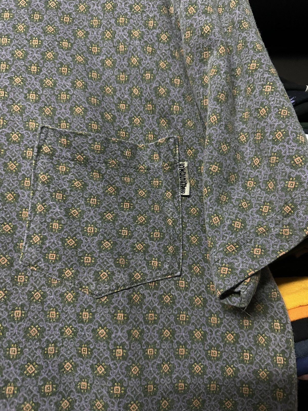 Stussy Rare Vintage 80s Stussy Polka Dot Pocket Tee Size US L / EU 52-54 / 3 - 2 Thumbnail