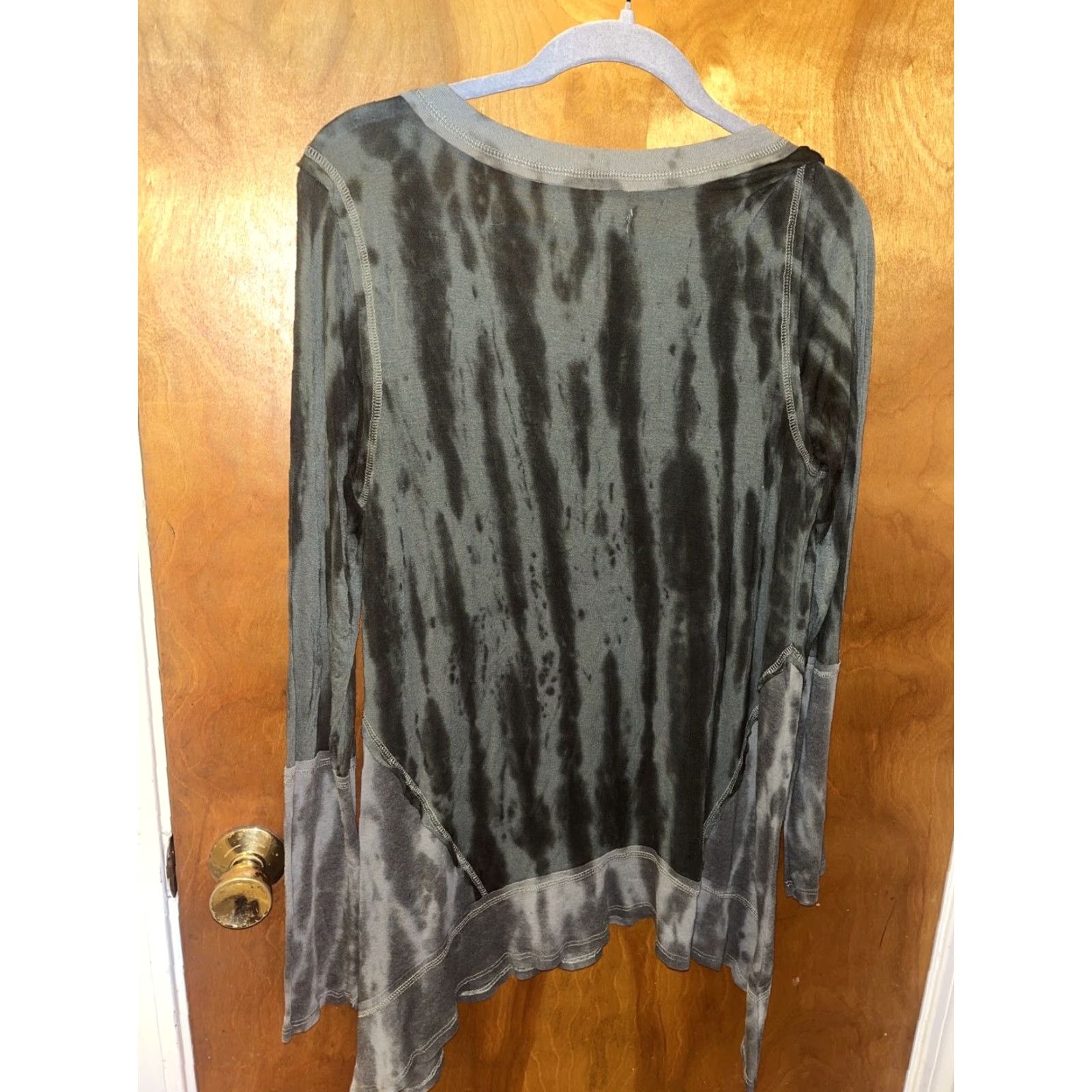 Vintage VINTAGE Knox Rose Women’s Green Tie Dye T-Shirt Long Sleeve Casual Travel Jersey Small Size S / US 4 / IT 40 - 4 Thumbnail