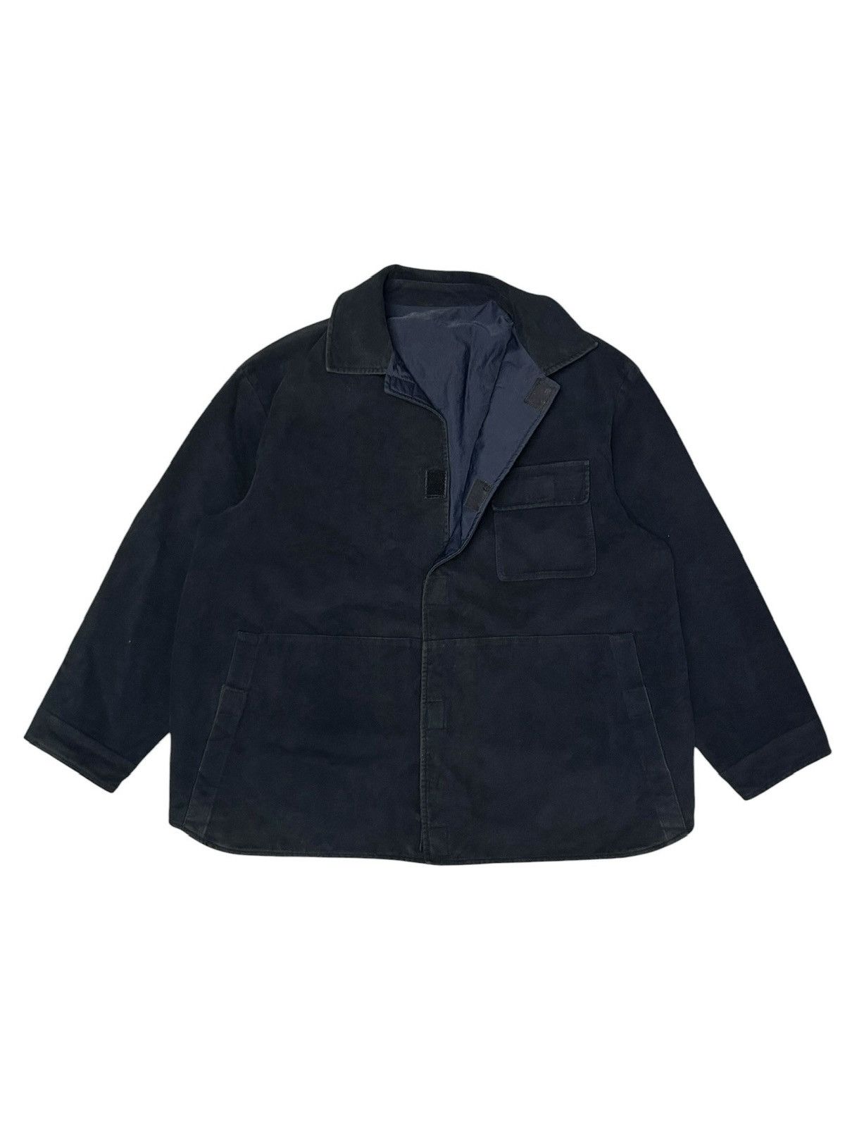 Giorgio Armani 90s Reversible Velcro Jacket Size US M / EU 48-50 / 2 - 1 Thumbnail