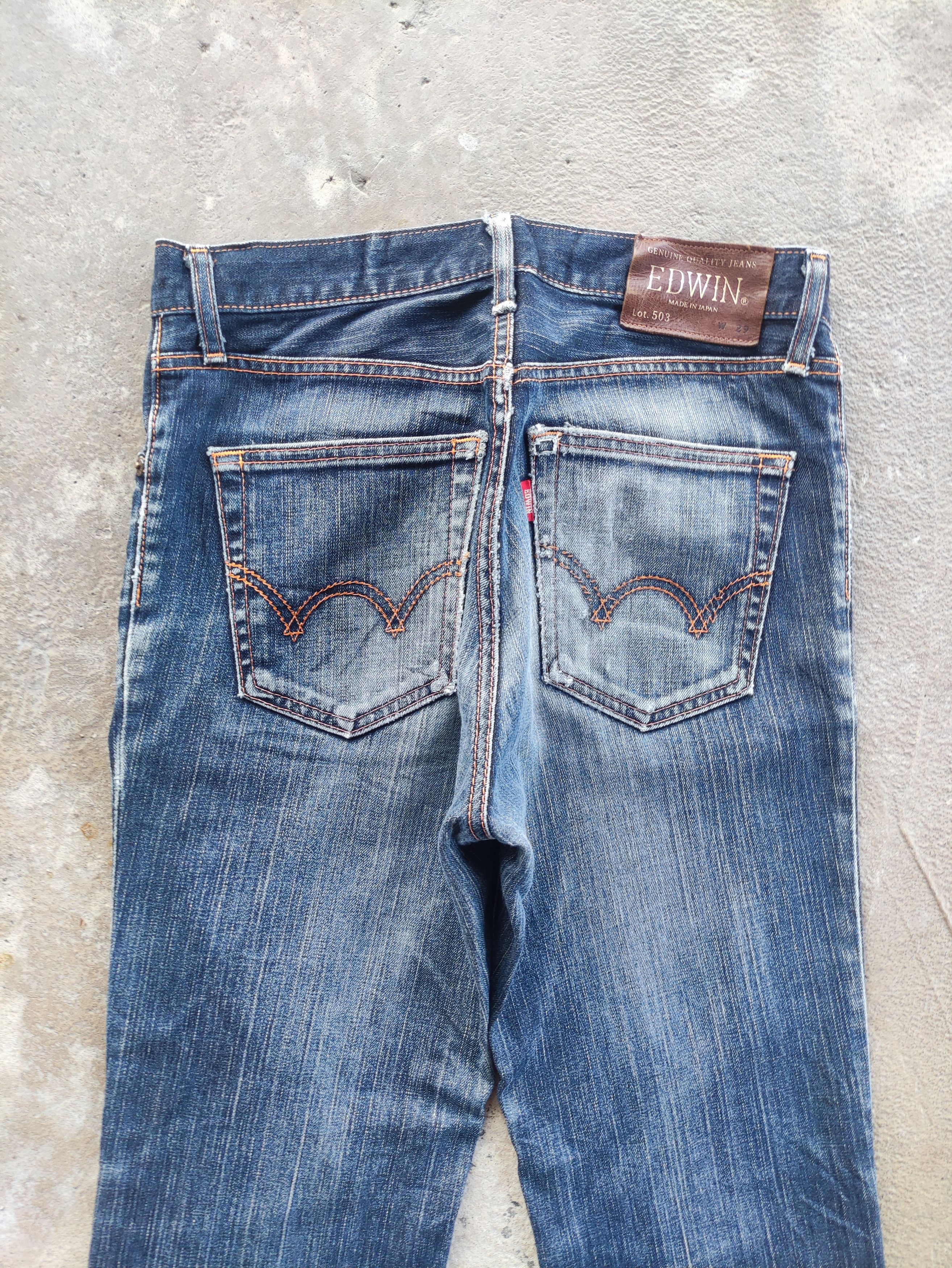 Edwin Vintage Edwin 503 Japan Faded Denim W31 Size US 31 - 10 Thumbnail