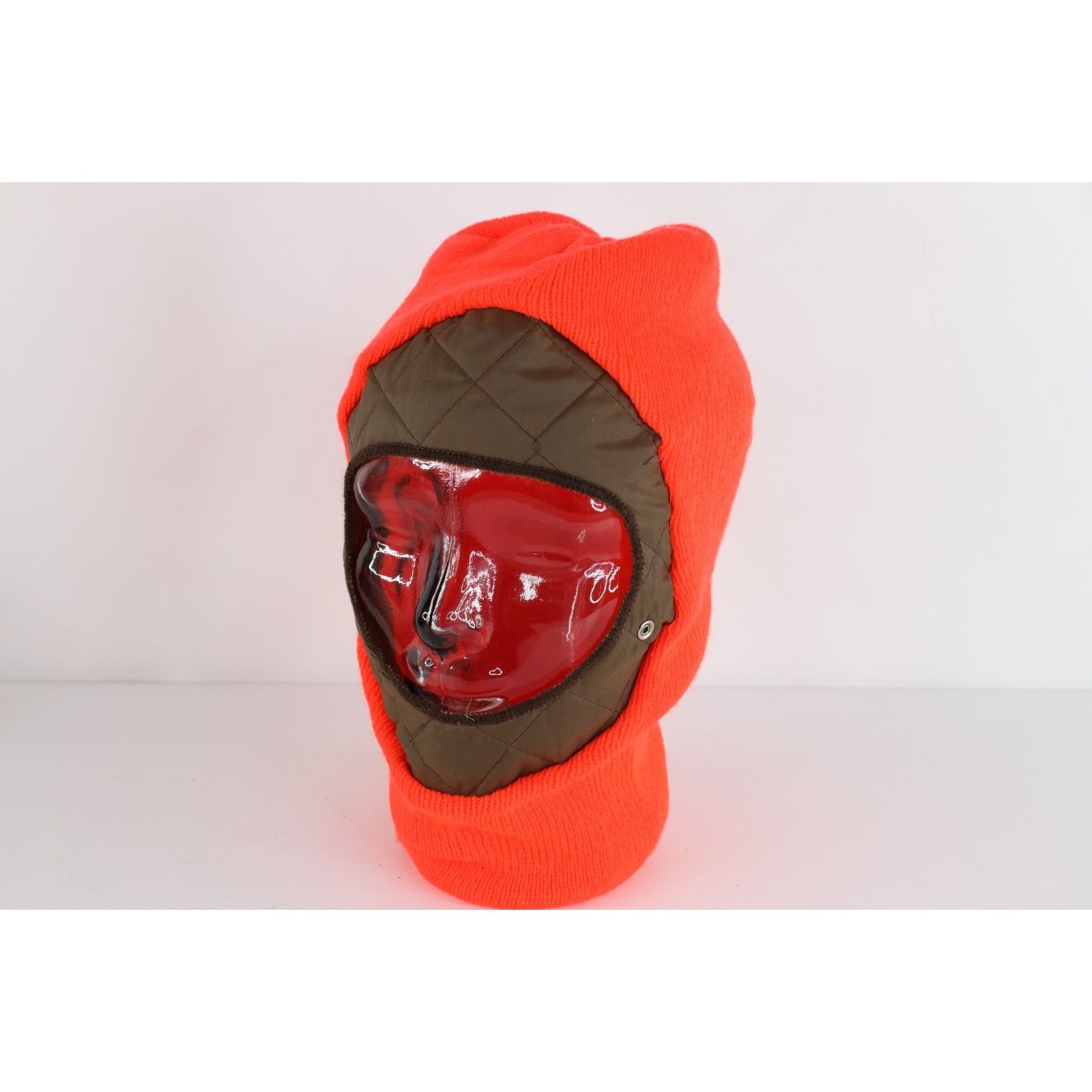 Refrigiwear Vintage 70s Refrigiwear Quilted Ribbed Knit One Hole Beanie Size ONE SIZE - 1 Thumbnail