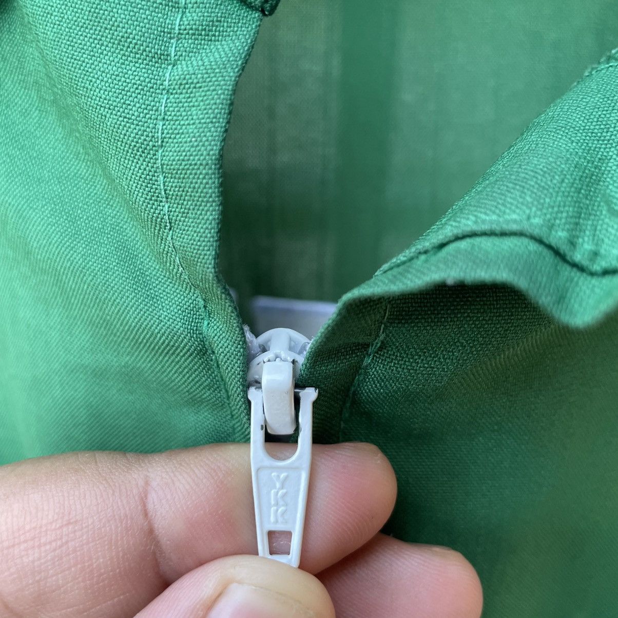 Japanese Brand 🔥🇯🇵Seven Eleven Big Logo Full Zipper Uniform Work Shirts Size US M / EU 48-50 / 2 - 11 Thumbnail