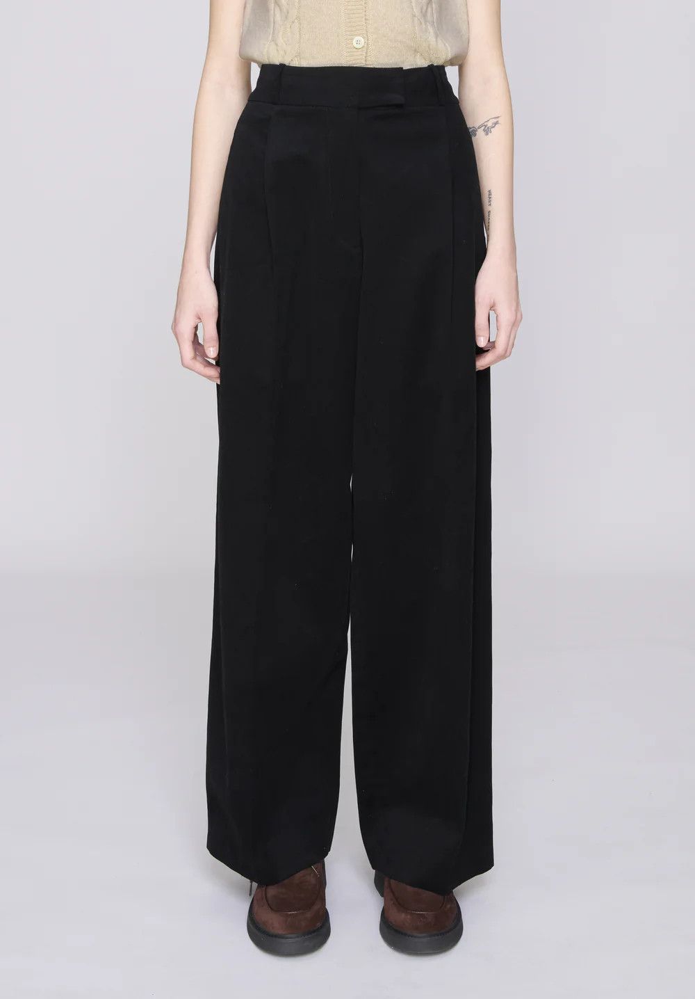 A.P.C. o1mle1125 Veronica Trousers in Black Size 28" / US 6 / IT 42 - 4 Thumbnail