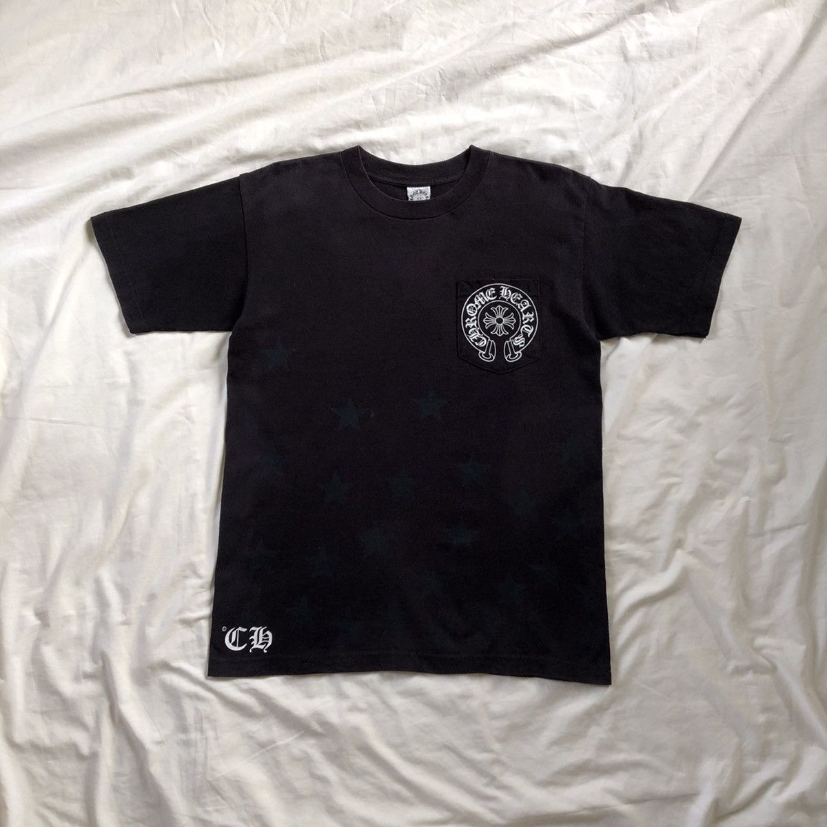 Chrome Hearts CHROME HEARTS Horseshoe Pocket Printed T-Shirt | Grailed