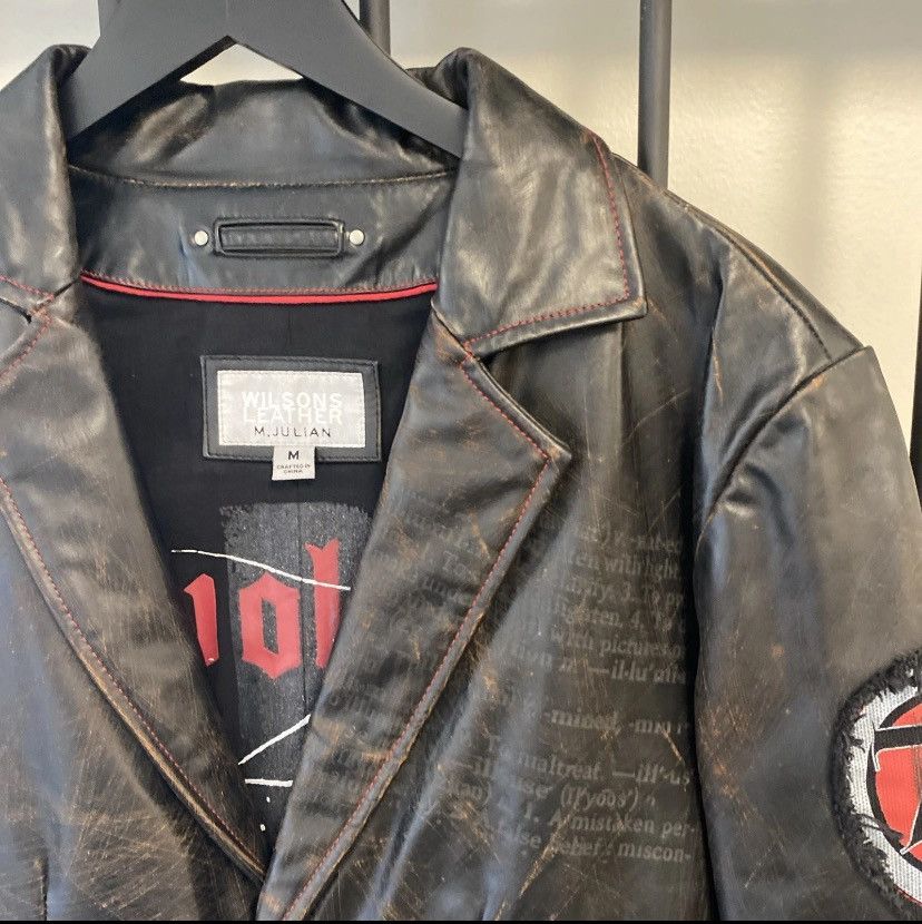 Wilsons Leather WILSONS M. JULIAN ILLUMINATI LEATHER JACKET LIMITED EDITION Size US M / EU 48-50 / 2 - 6 Thumbnail