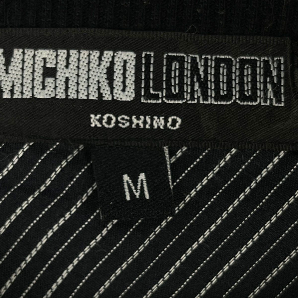 Michiko Koshino London × Vintage Vintage Michiko London Jeans Crewneck Sweatshirt Beige Size US M / EU 48-50 / 2 - 5 Thumbnail