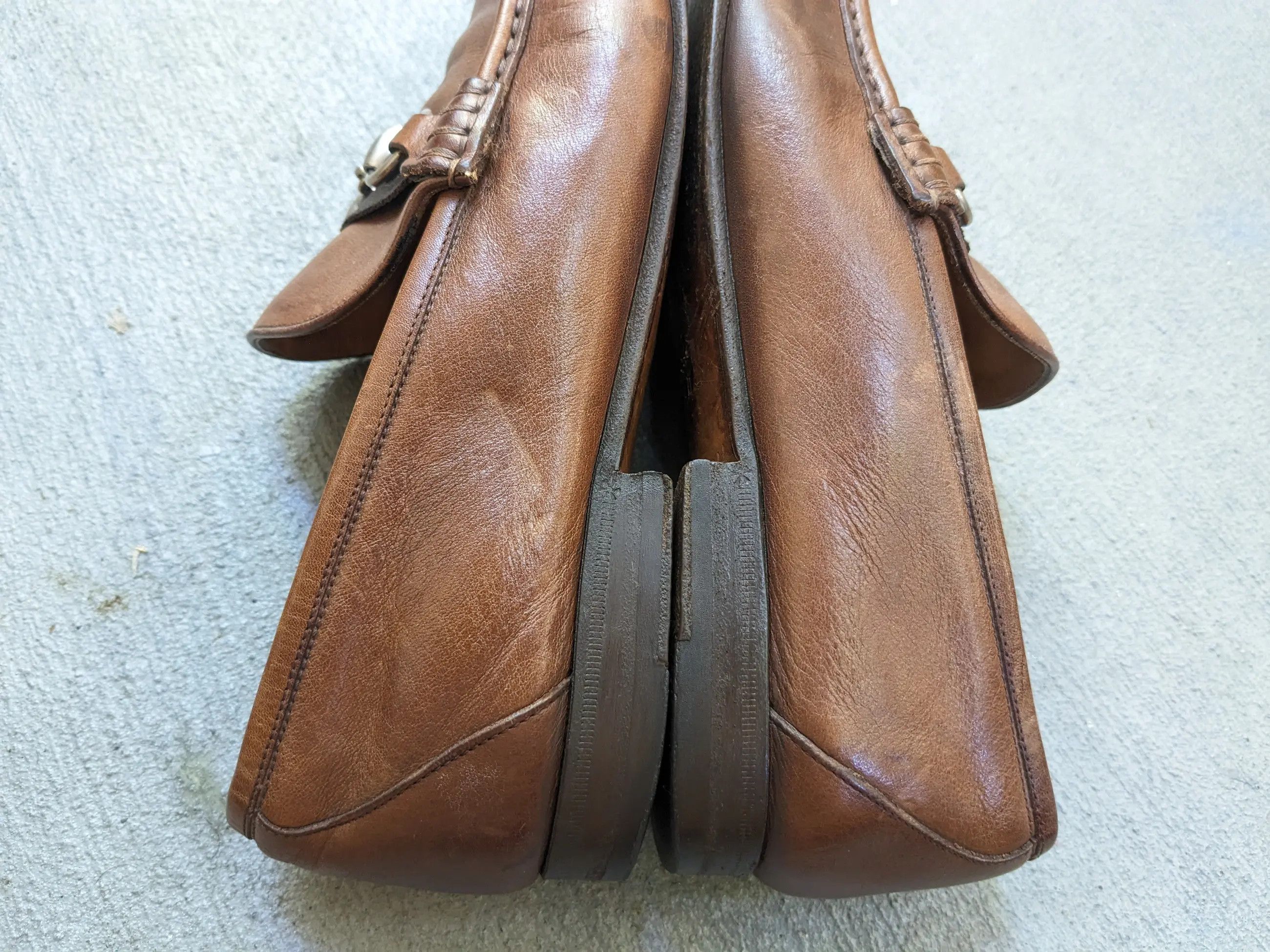 Gucci Gucci Loafers Brown 9 D Slip Ons Buckle GG Tom Ford Size US 9 / EU 42 - 16 Thumbnail