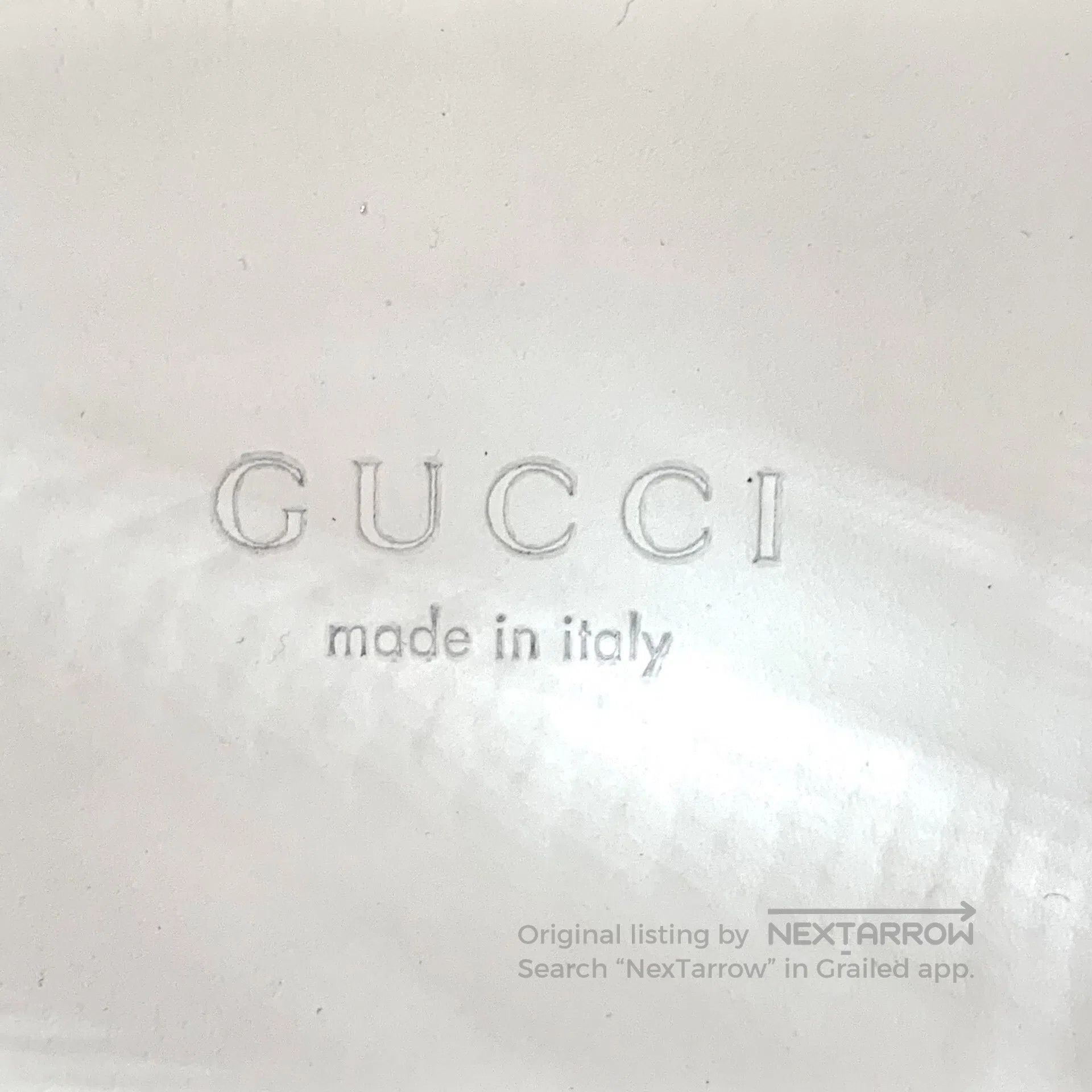 Gucci Guicci Pink logo jacquard ribbon casual flat high-heeled s Size US 4.5 / IT 34.5 - 7 Thumbnail