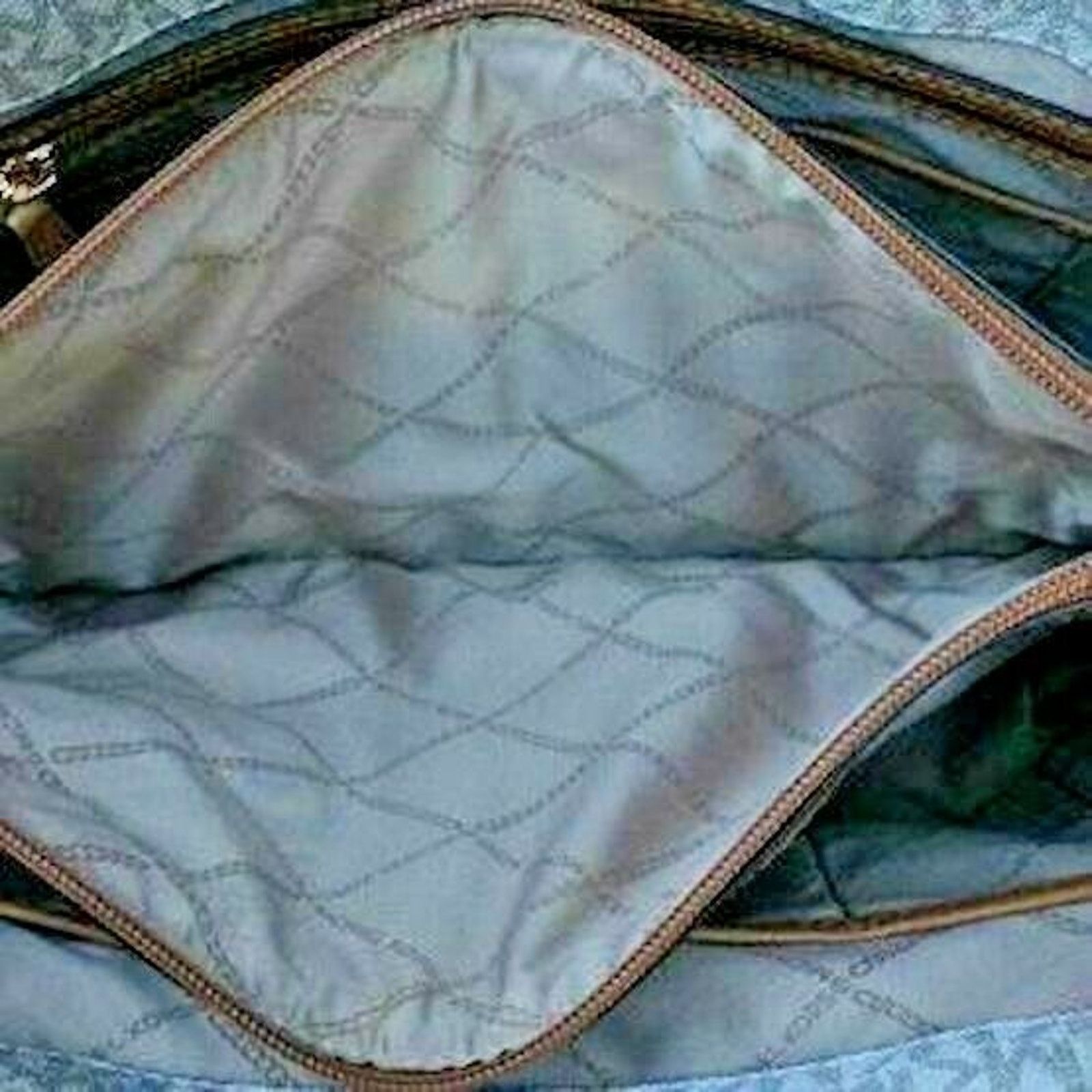 Michael Kors Michael Kors Womens Signature Tote Handbag Tan & Beige NWT Size ONE SIZE - 8 Thumbnail