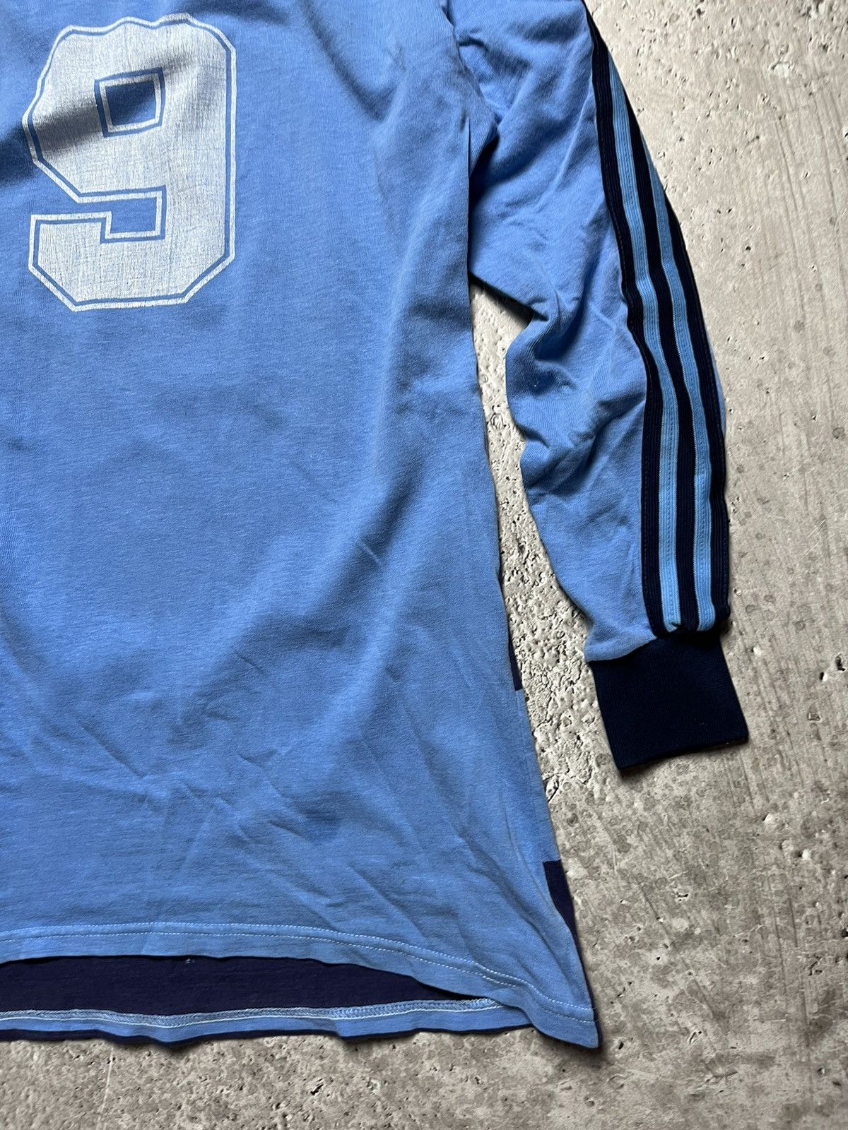 Adidas × Vintage #9 Vintage Adidas West Germany 80/90 Jersey Longsleeve Size US L / EU 52-54 / 3 - 10 Thumbnail