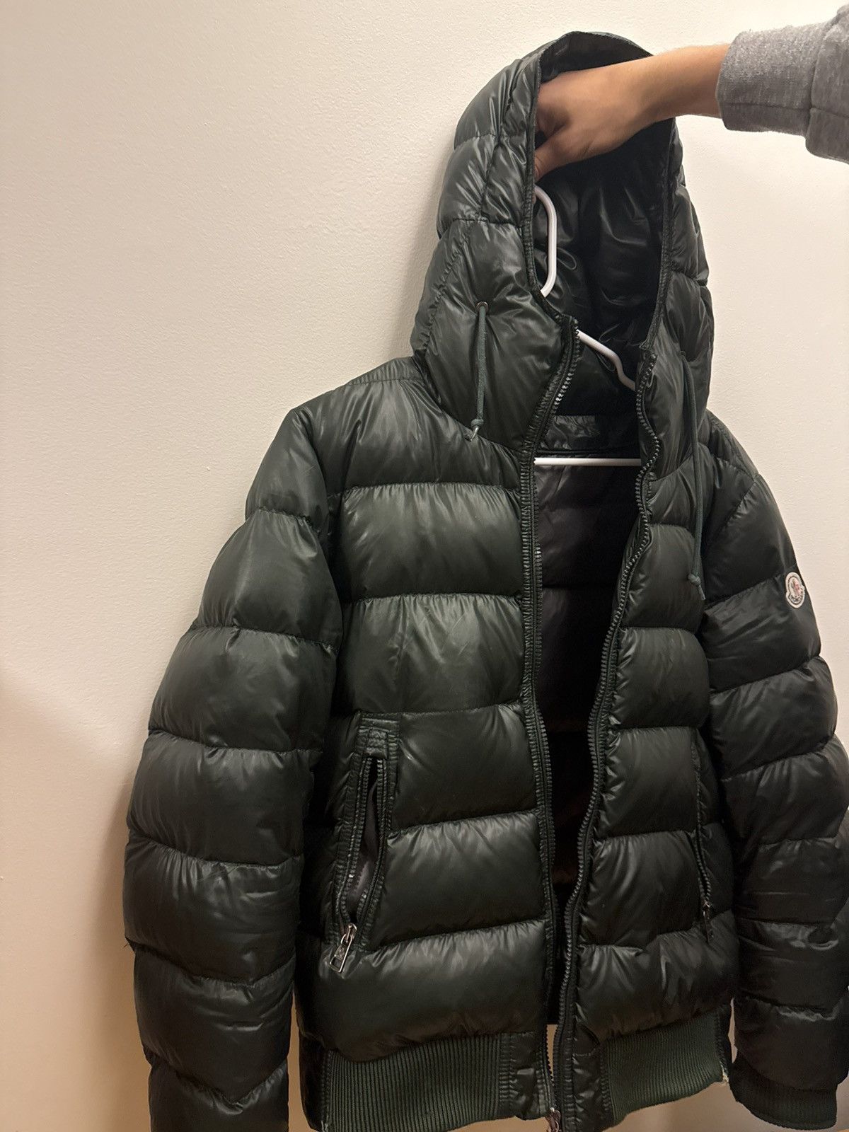 Moncler MONCLER PUFFER DARK GREEN 2000S JACKET Size US S / EU 44-46 / 1 - 2 Thumbnail