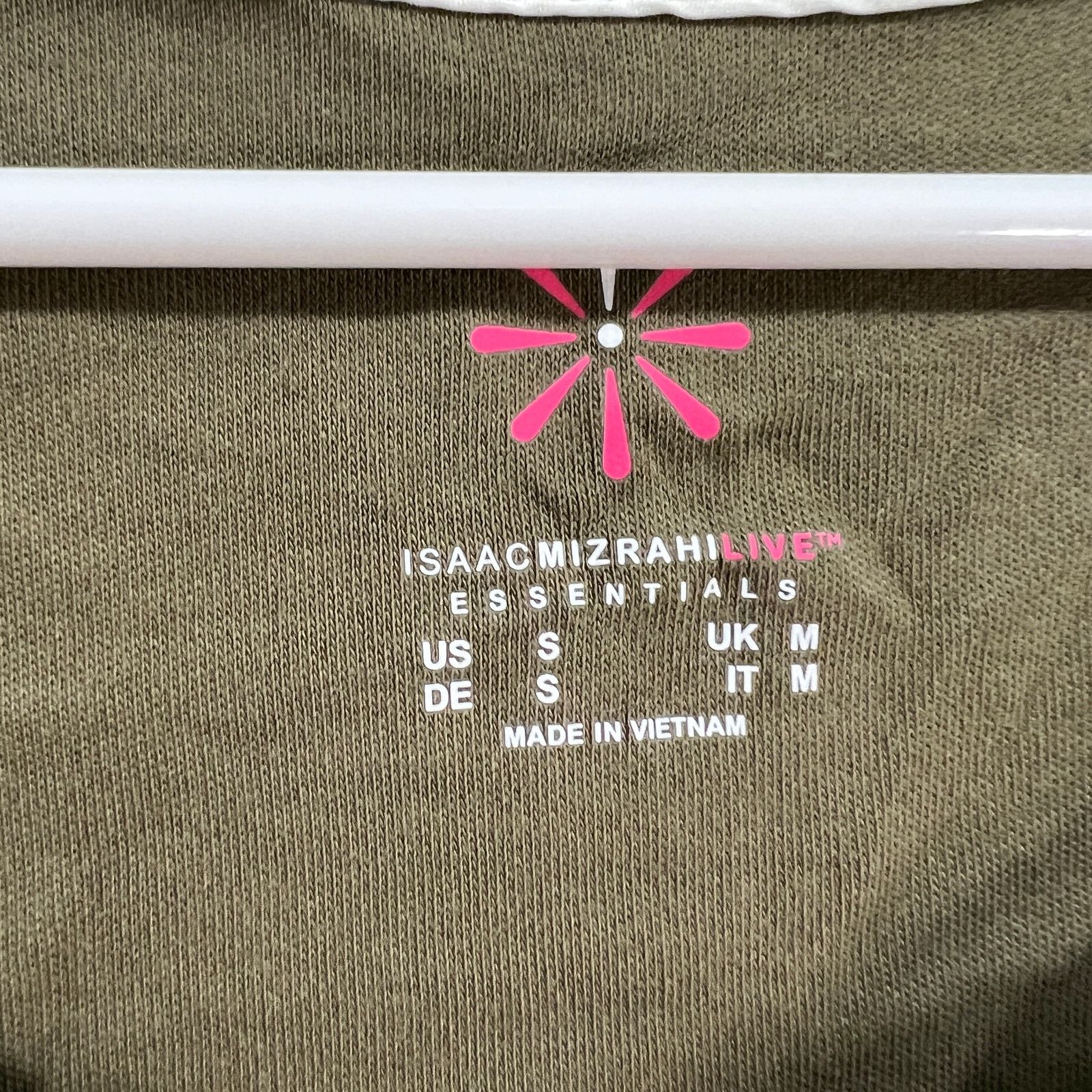 Other Isaac Mizrahi Live! Essentials Rounded V-Neck Dried Size S / US 4 / IT 40 - 3 Thumbnail