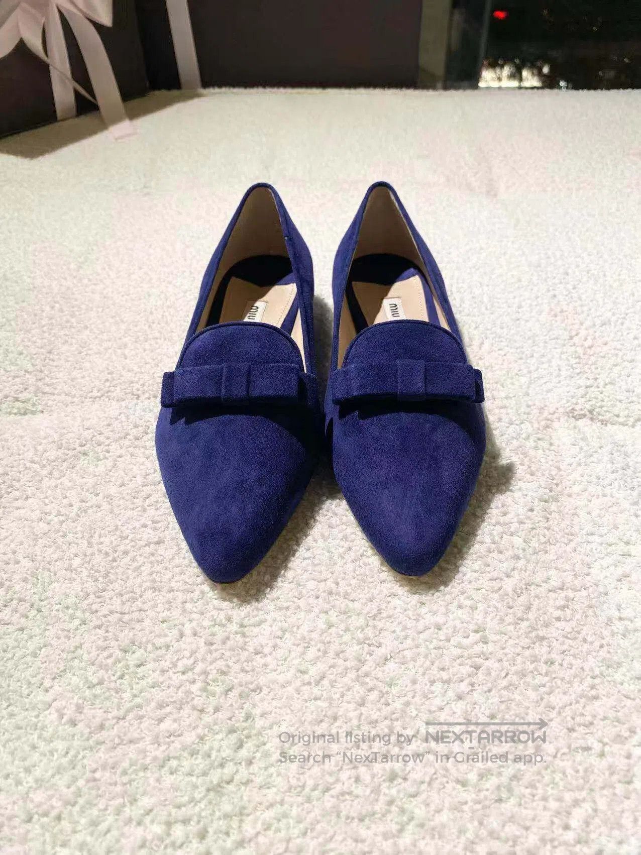 Miu Miu Miu Miu Rhinestone flats| Size US 6 / IT 36 - 3 Thumbnail