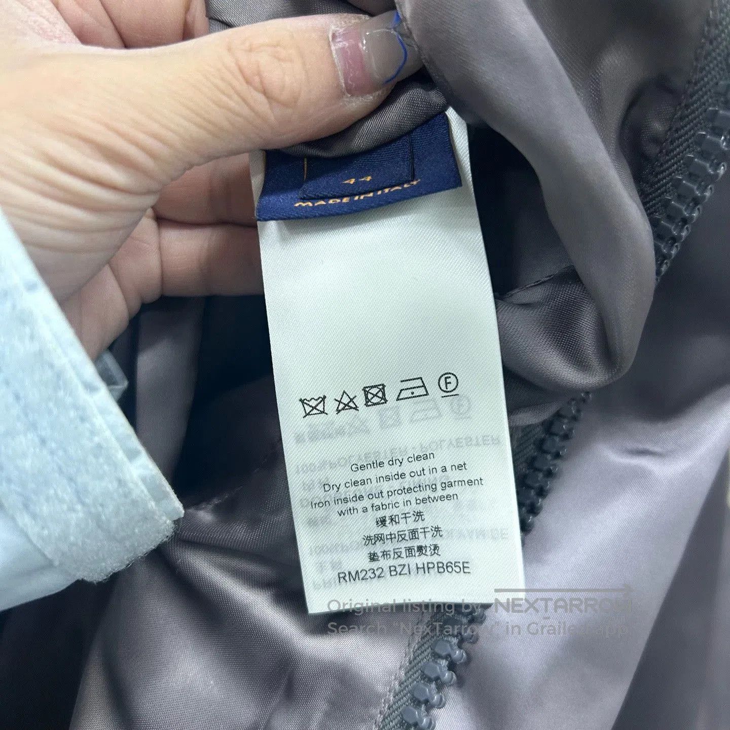 Louis Vuitton louis vuitton gray down jacket size 44. Size US L / EU 52-54 / 3 - 5 Thumbnail