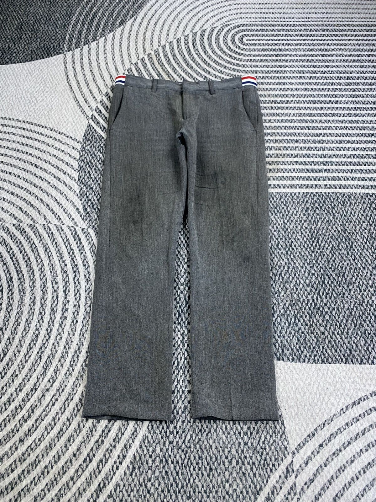 Thom Browne 🔥Thom Browne Dark Grey Casual Pants Size US 33 - 1 Thumbnail