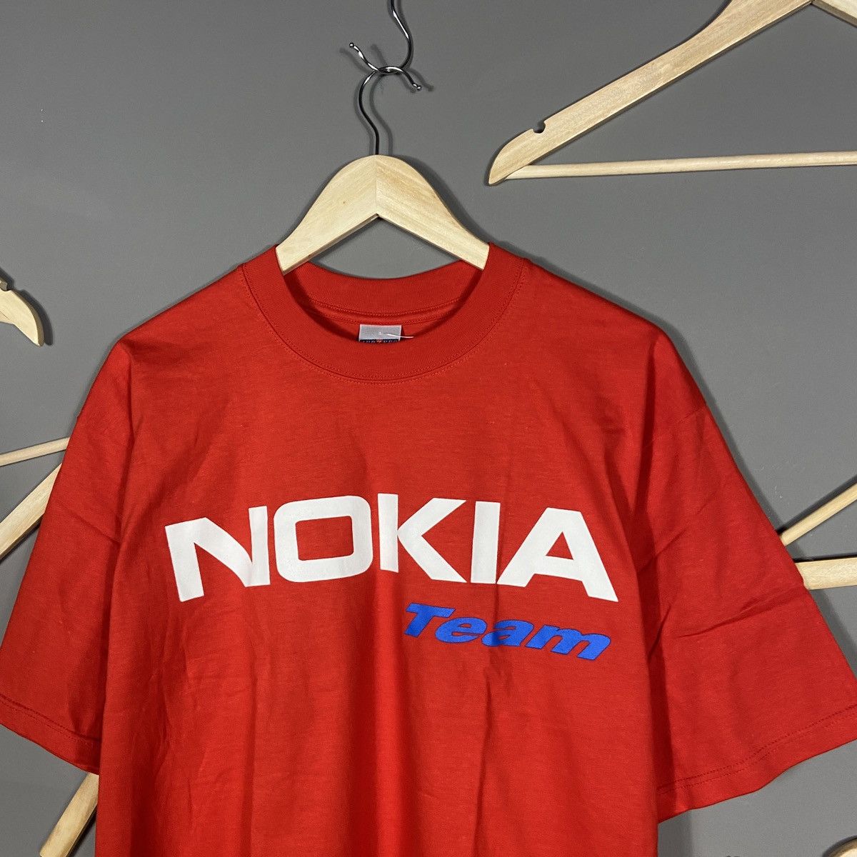 Vintage Vintage Nokia Team t-shirt Size US XL / EU 56 / 4 - 2 Thumbnail
