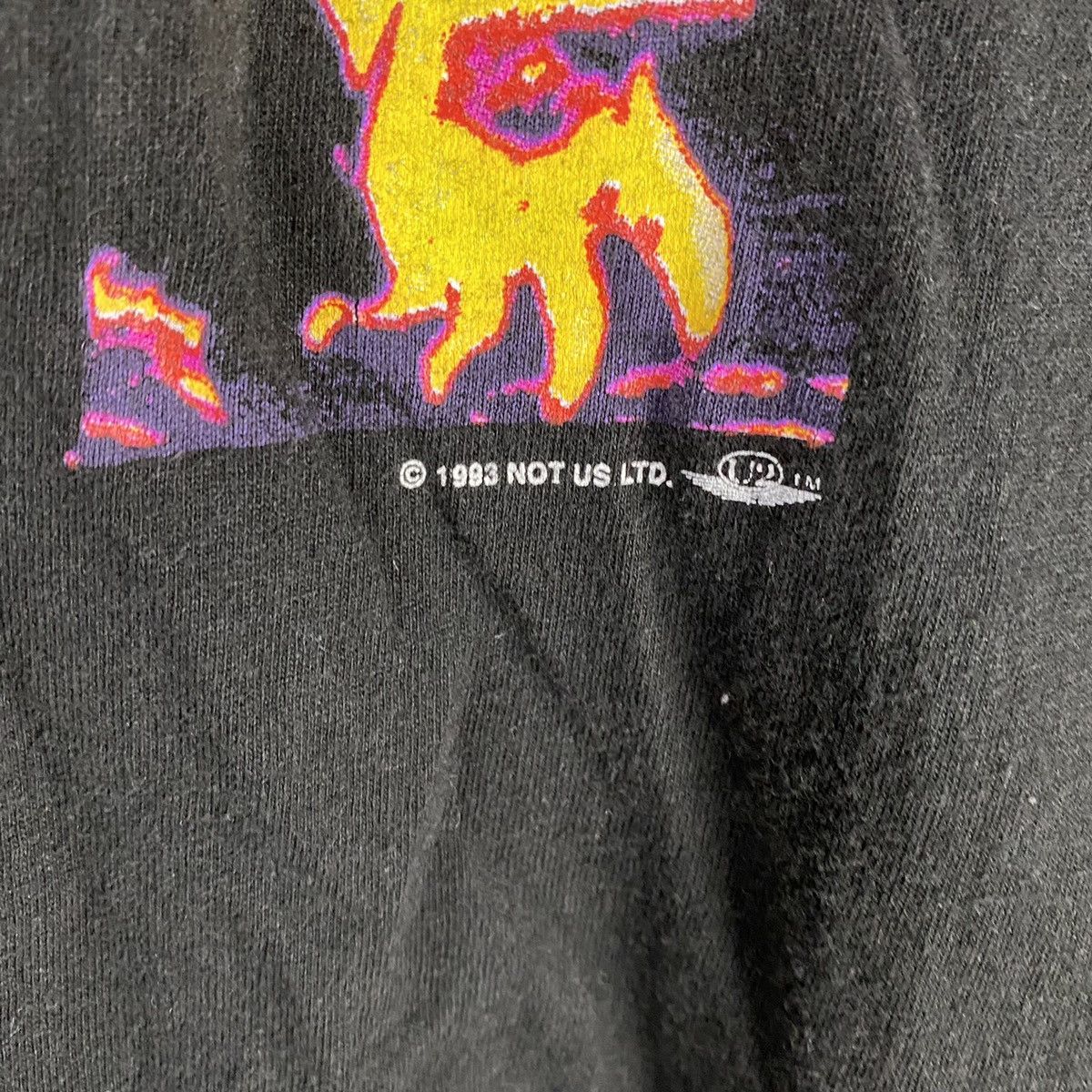 Band Tees × Vintage Vintage 1992 U2 Zoo TV tour Shirt Size US L / EU 52-54 / 3 - 3 Thumbnail