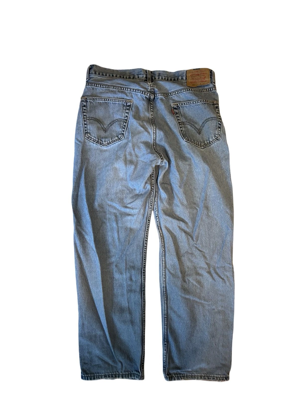 Levi's × Vintage VINTAGE LEVI’S 550 BLUE DENIM JEANS Size US 36 / EU 52 - 2 Thumbnail