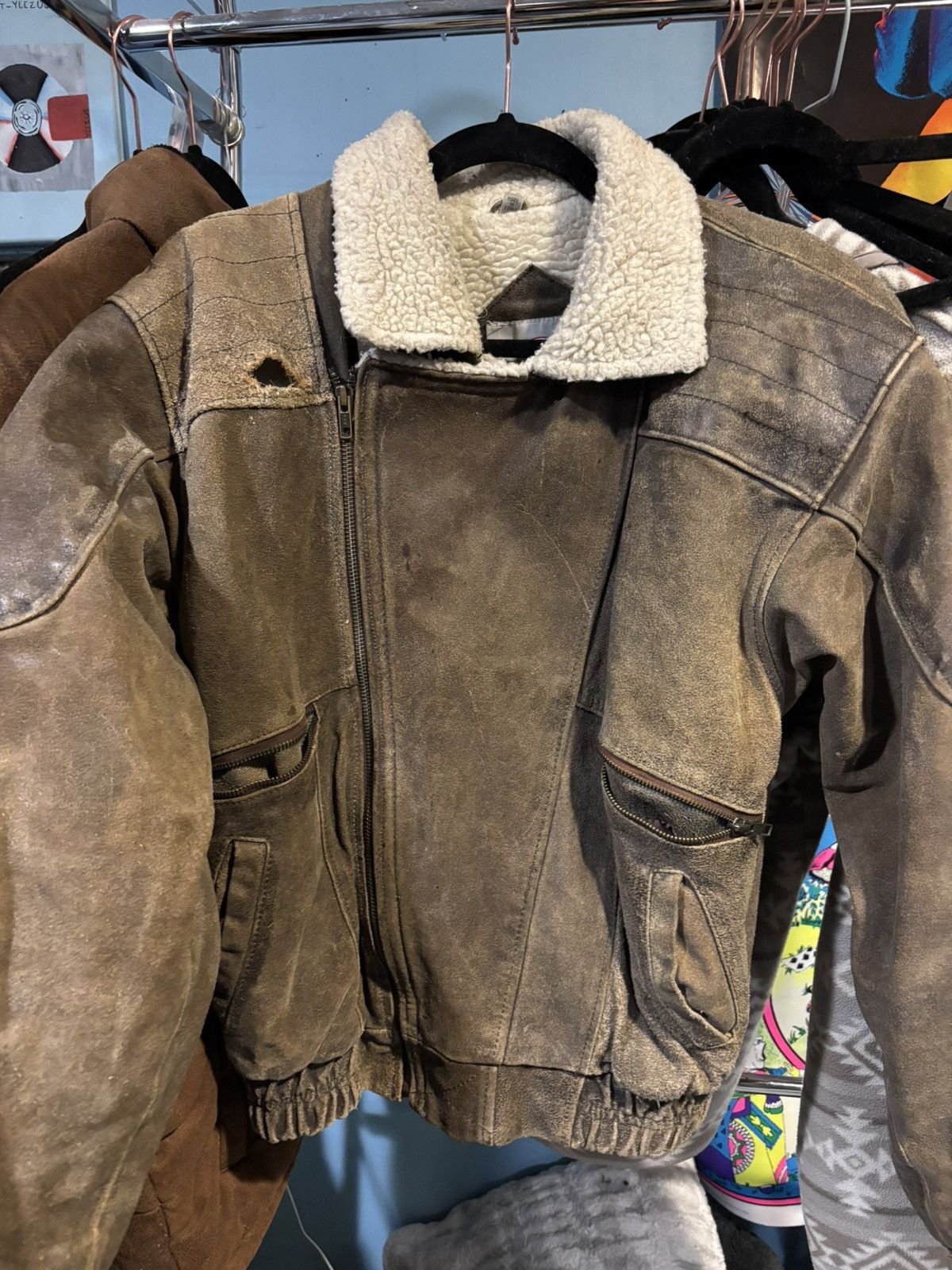 Other Vintage Indiana Jones Brand Bomber Jacket Size US S / EU 44-46 / 1 - 2 Thumbnail