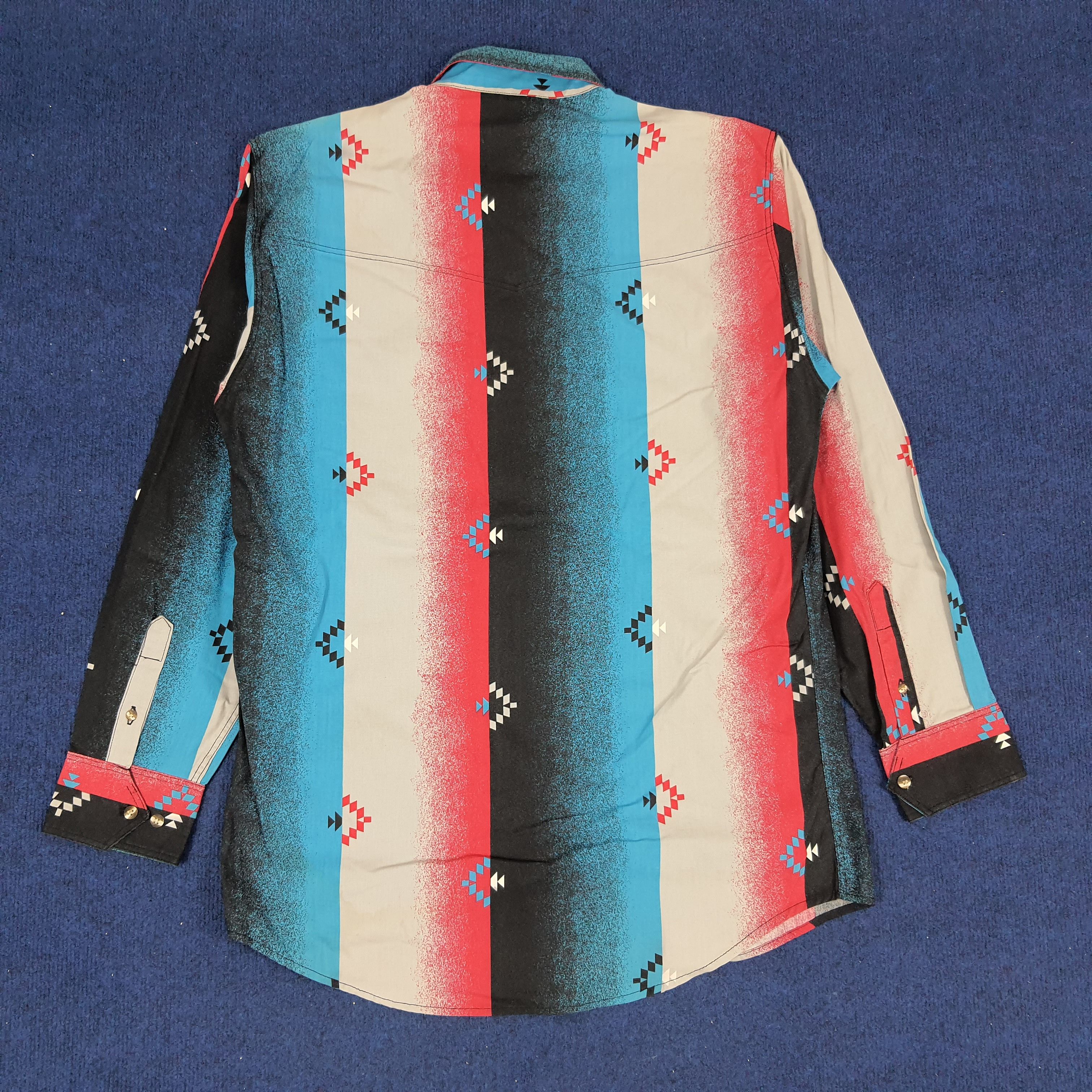 Designer × Express × Vintage Vintage Express Rider Button Up Long Sleeve Shirt Size US M / EU 48-50 / 2 - 3 Thumbnail
