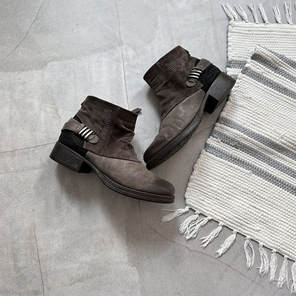 Dirk Bikkembergs Vintage AS 98 Style Ankle Boots Rick Owens Vibe Size US 8 / IT 38 - 4 Thumbnail