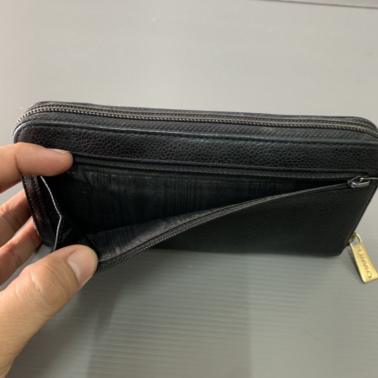 Chanel Chanel Leather Caviar Long Wallet Size ONE SIZE - 16 Thumbnail