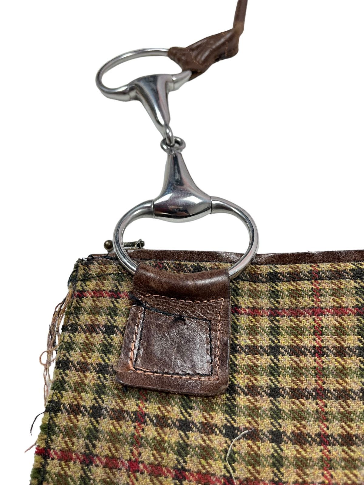 Harris Tweed Vintage Avant Garde Harris Tweed x Joey D Handcrafted Bag Size ONE SIZE - 5 Thumbnail