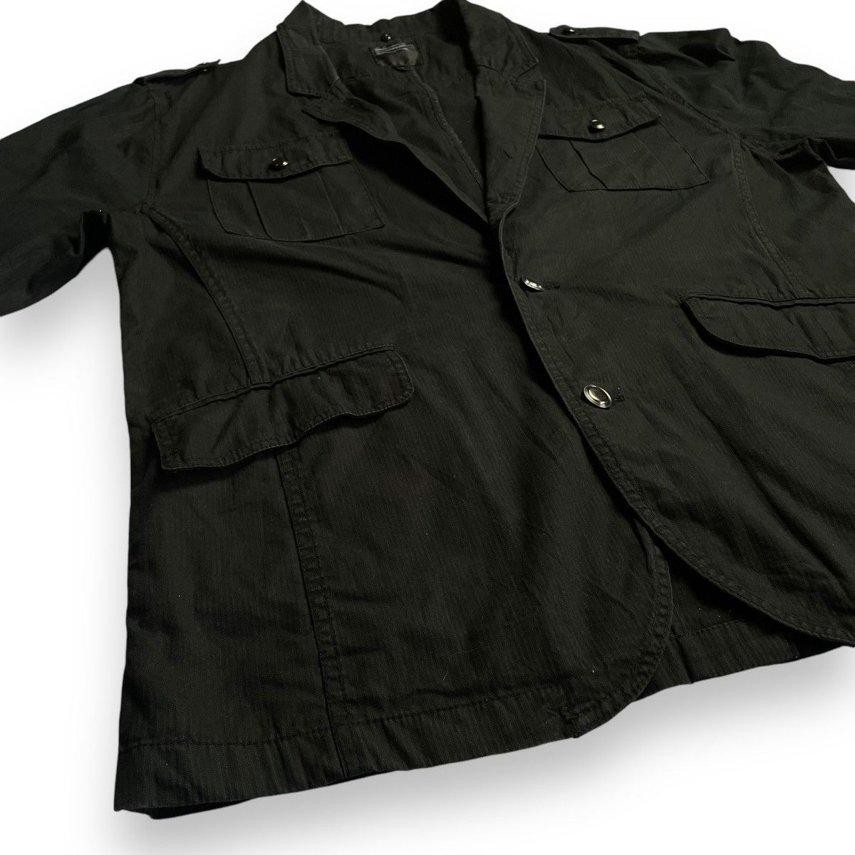 If Six Was Nine SPLENDID SASTIFACTION BUTTON UP PUNK GOTHIC CASUAL JACKET Size US XXL / EU 58 / 5 - 5 Thumbnail