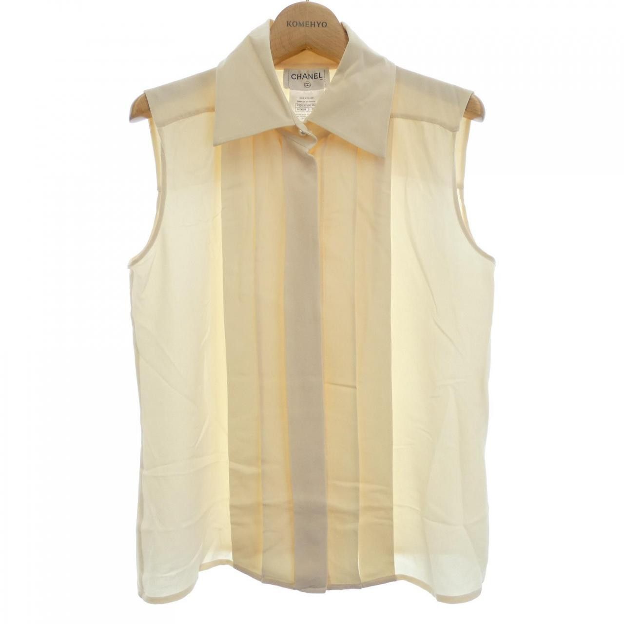 Chanel Chanel Chanel Silk Top Textile Tops P52638V06382 DUTY FREE for USA Size ONE SIZE - 1 Thumbnail