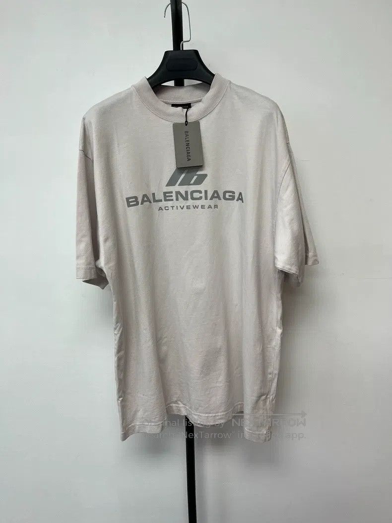 Balenciaga Balenciaga Reflective Logo Short Sleeve Size US XS / EU 42 / 0 - 1 Thumbnail