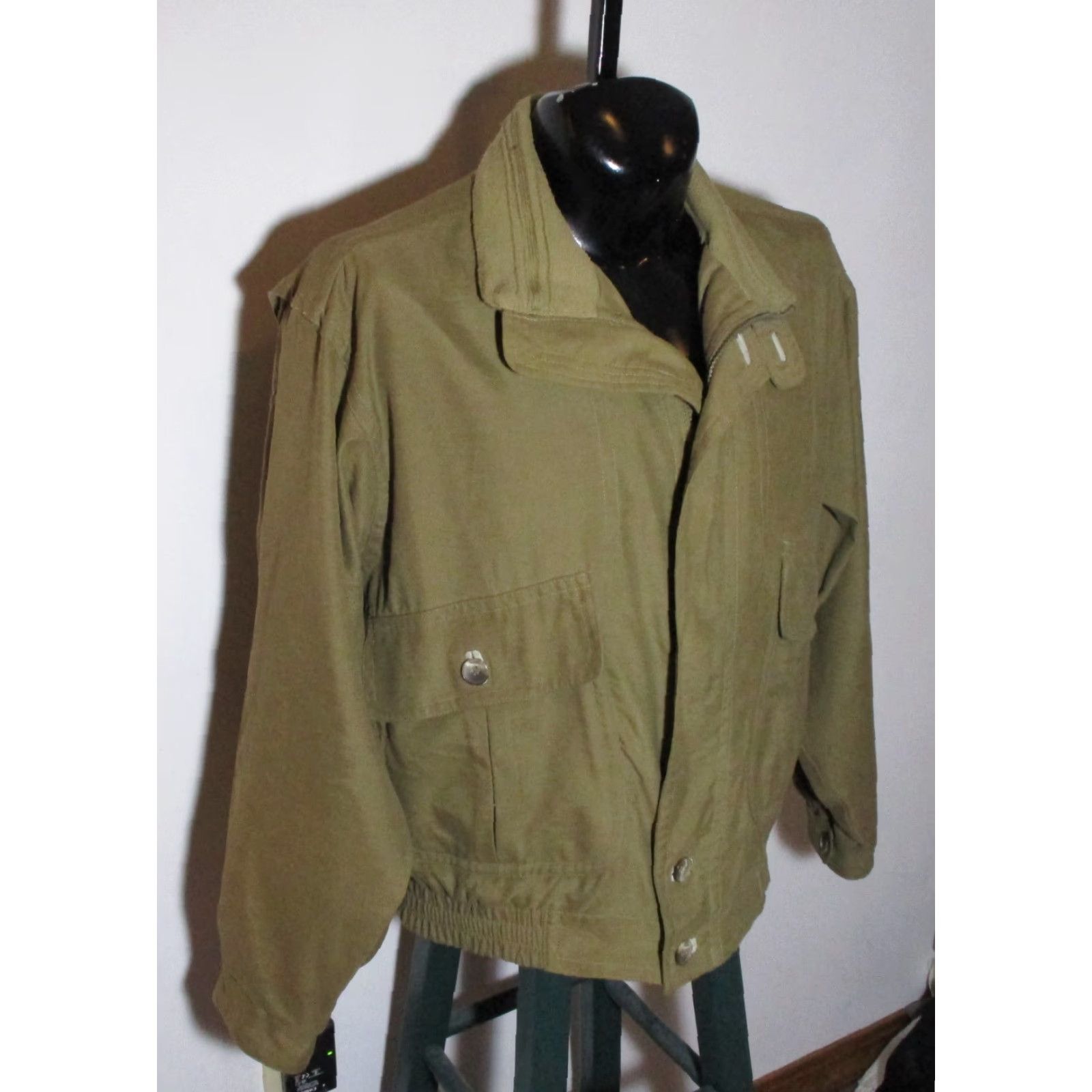 Vintage ABERDEEN Collection Taupe Brown Full Zip Jacket Men's M Size US M / EU 48-50 / 2 - 3 Thumbnail