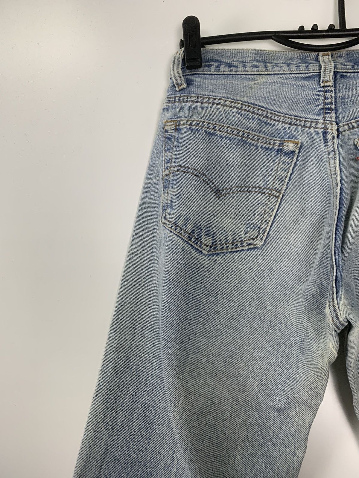 Levi's × Vintage Vintage 90s Levis Distressed denim Size US 28 / EU 44 - 12 Thumbnail