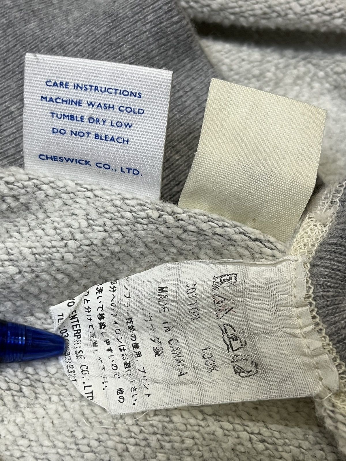 Sugar Cane VINTAGE CHESWICK x ROAD RUNNER 1987 ALABAMA 200MILE SWEATS Size US L / EU 52-54 / 3 - 10 Thumbnail