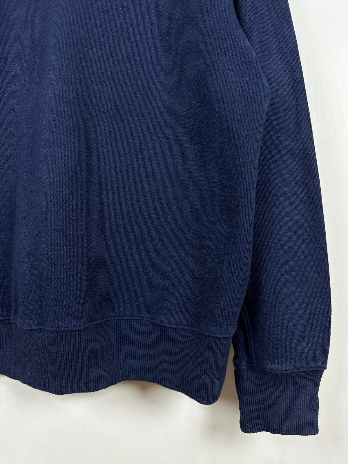 Yves Saint Laurent Vintage Yves Saint Laurent YSL Navy Blue Zip Up Hoodie Size US L / EU 52-54 / 3 - 16 Thumbnail