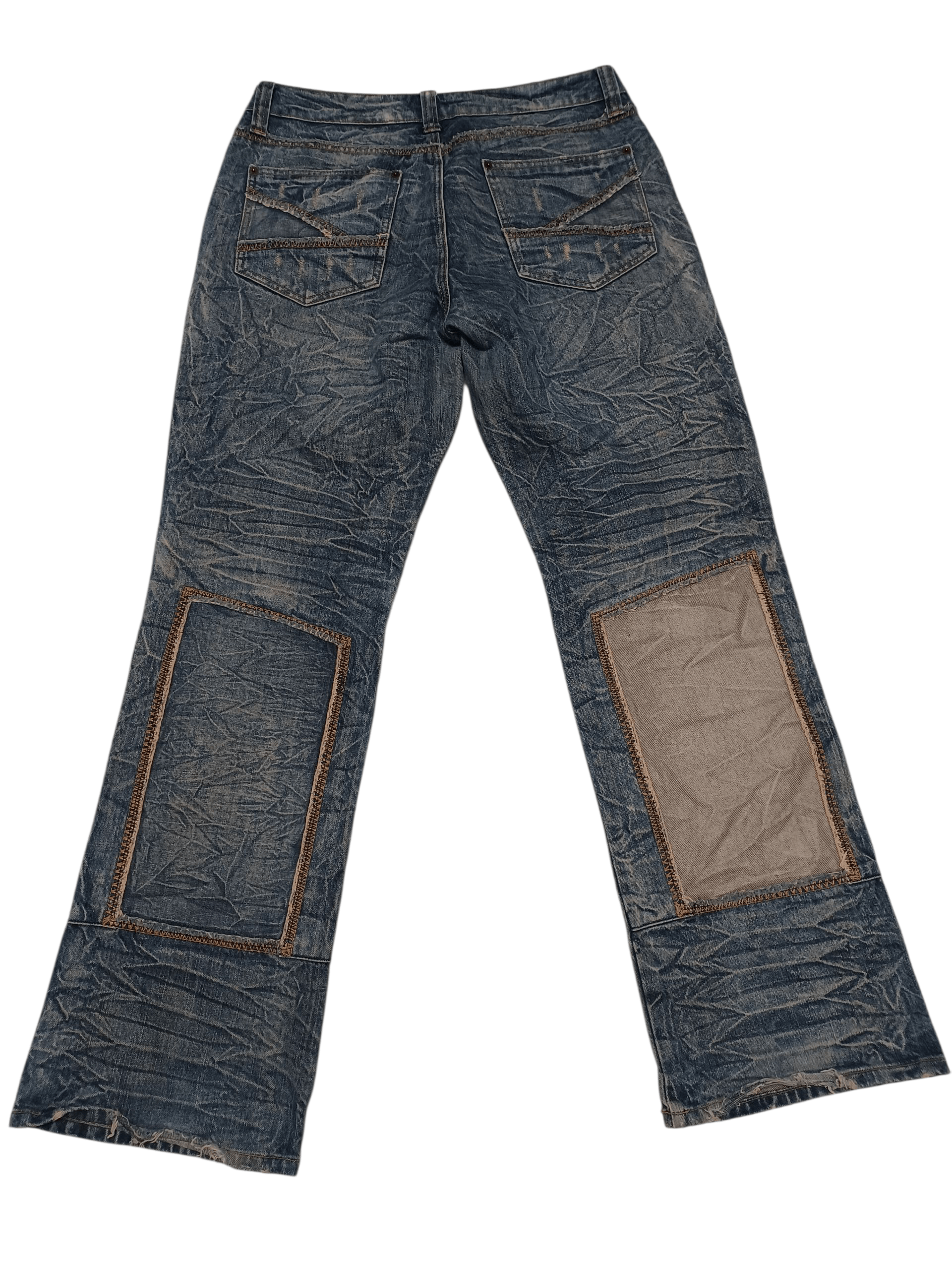 Japanese Brand FIRE AVANT GARDE JAPANESE STREETWEAR DESIGNER JEANS DENIM Size US 34 / EU 50 - 3 Thumbnail