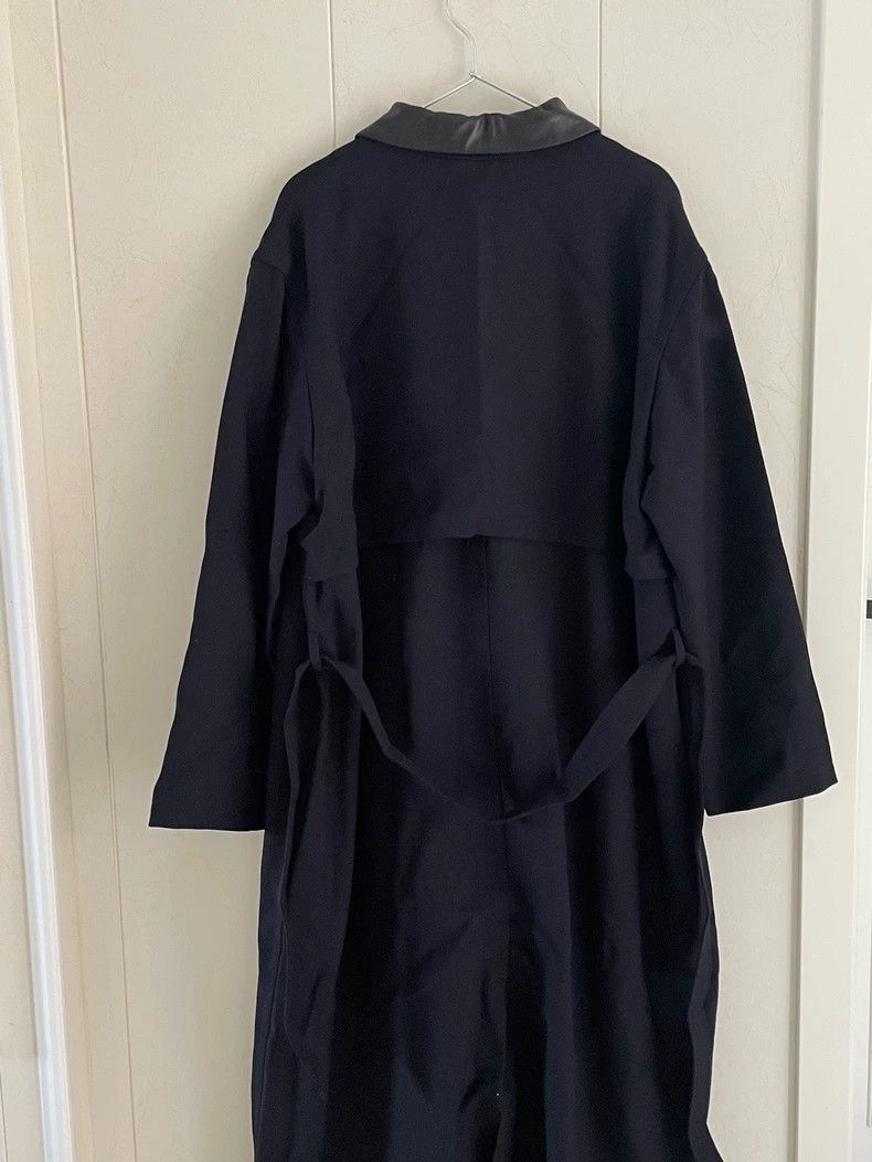 Yohji Yamamoto Yohji Yamamoto 91aw Mermaid Period Leather Collar Coat 2501 Size US M / EU 48-50 / 2 - 3 Thumbnail