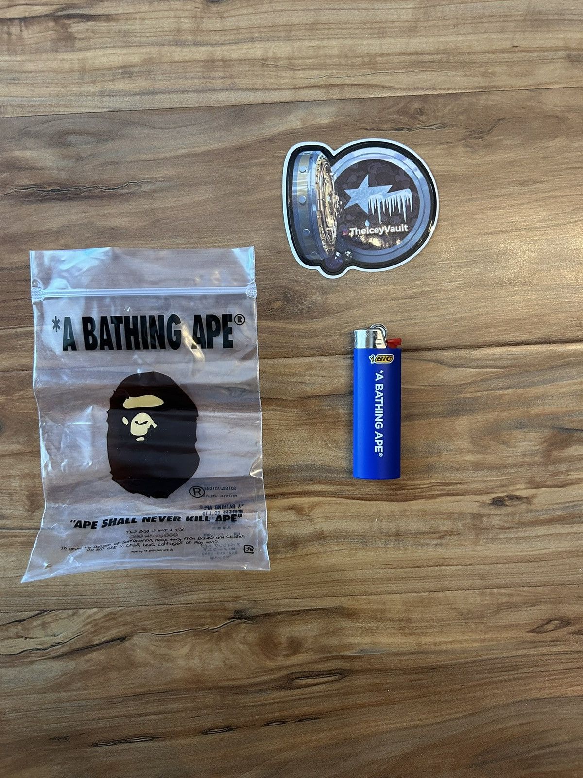 Bape NEW Bape Blue Bic Lighter Size ONE SIZE - 1 Thumbnail