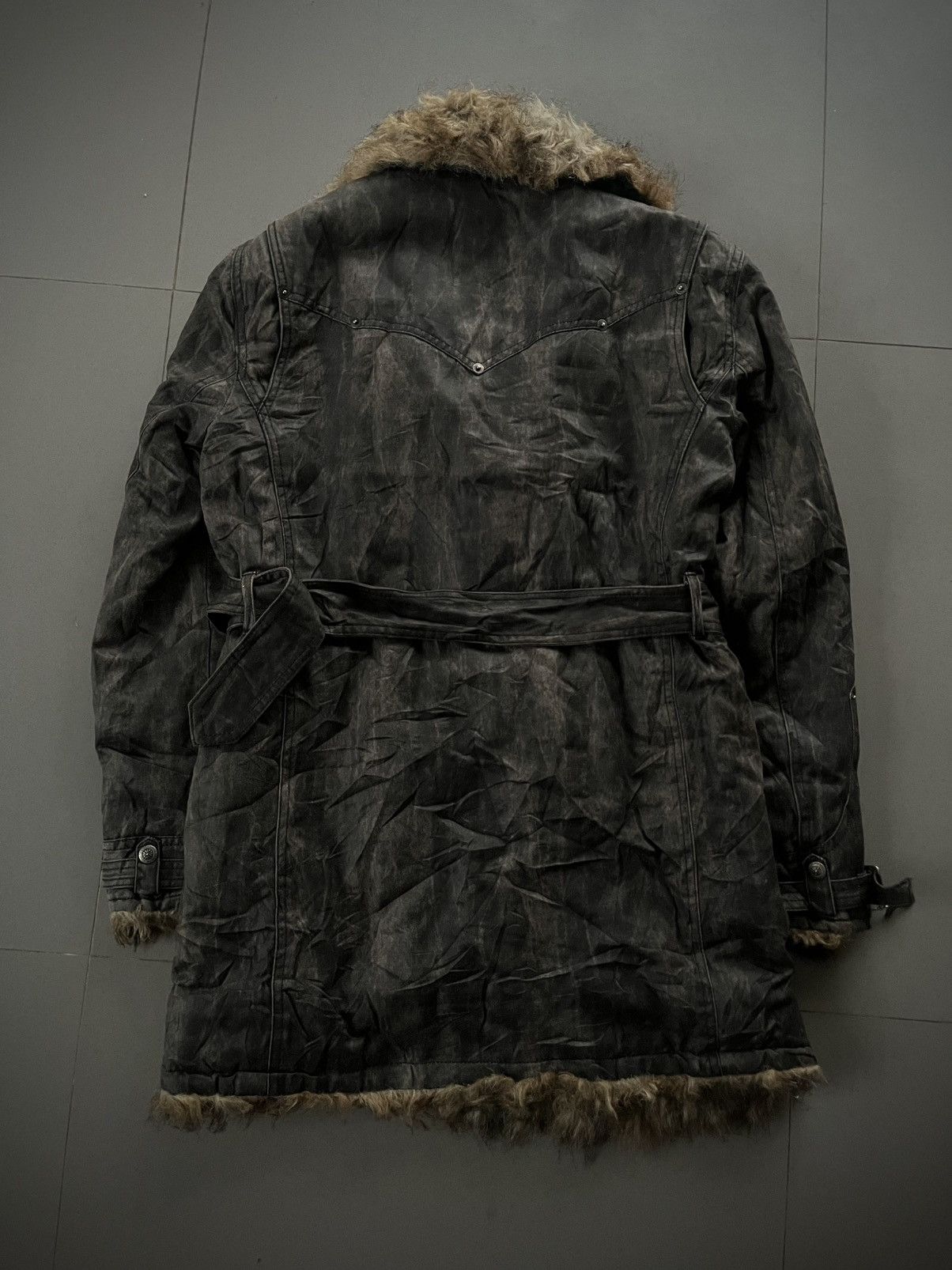 5351 POUR LES HOMMES ARCHIVE JAPANESE BERNINGS SHO FUR BONDAGE VKEI PUNK JACKET Size US M / EU 48-50 / 2 - 4 Thumbnail