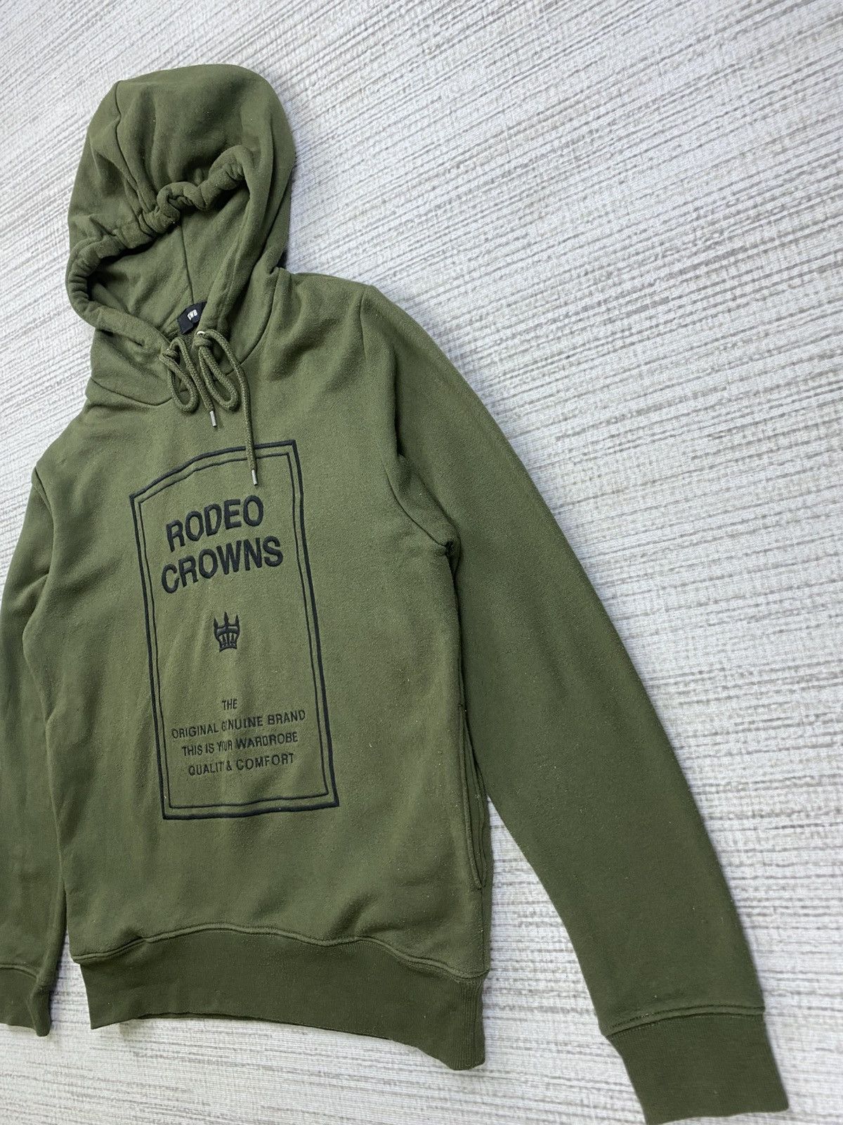 Japanese Brand × Vintage Vintage Rodeo Crown Spellout Hoodie Japanese Brand Size US M / EU 48-50 / 2 - 4 Thumbnail